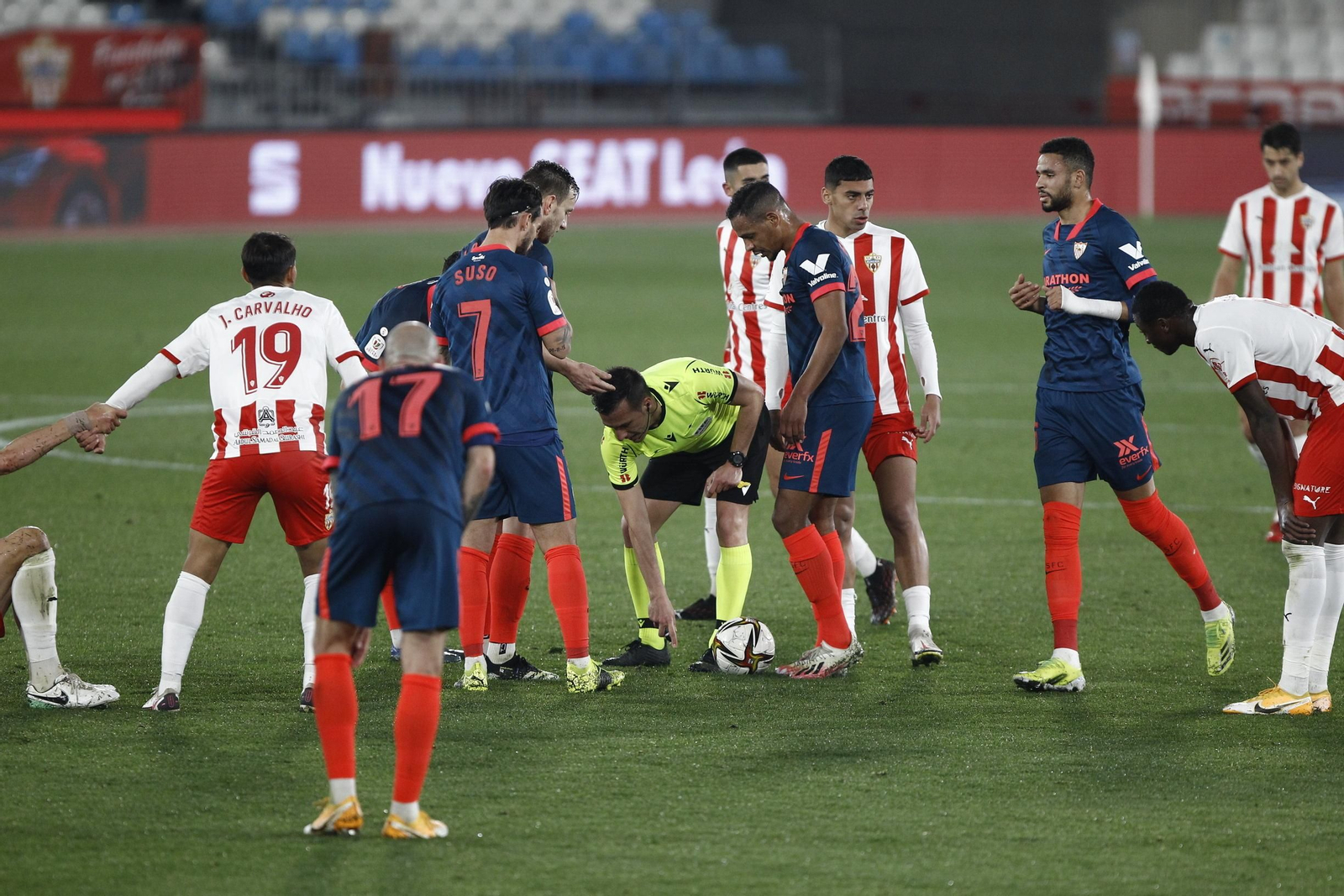 Fotogalería U.D. Almeria-Sevilla F.C. Copa del Rey Fútbol.