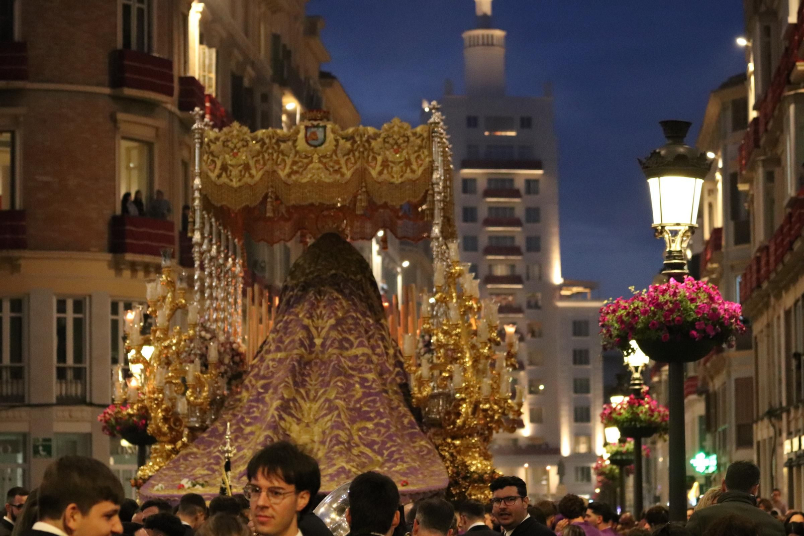 La Sangre en el Miércoles Santo de Málaga, en imágenes