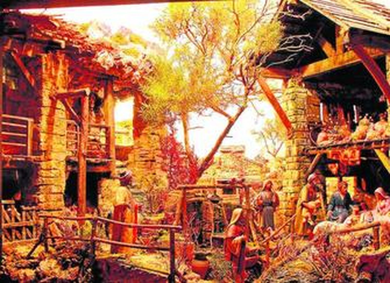 'Lucero', primer premio en el X Certamen Nacional de Dioramas de Navidad 2009.