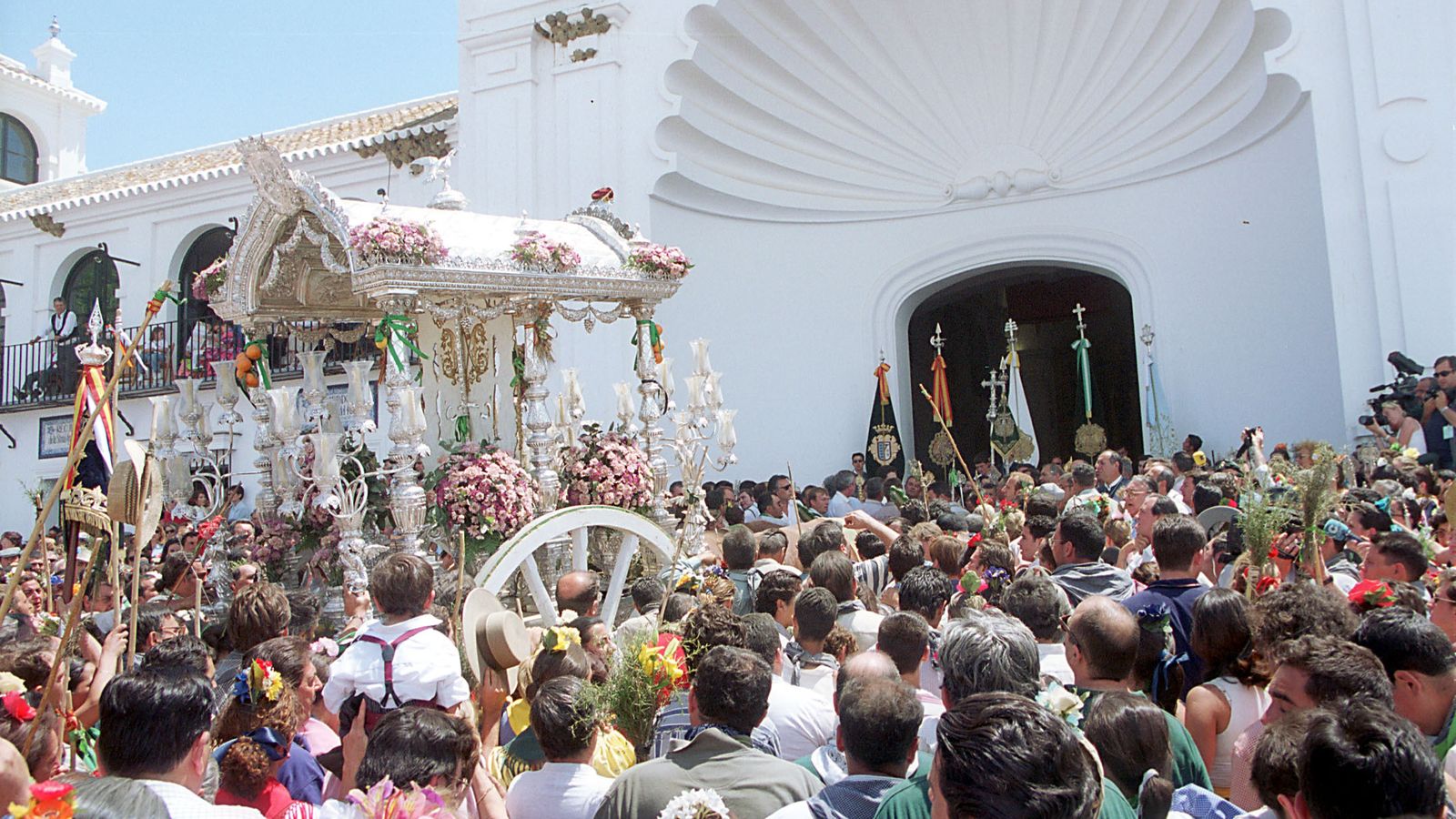 Presentación de la Hermandad del Rocío de Triana.