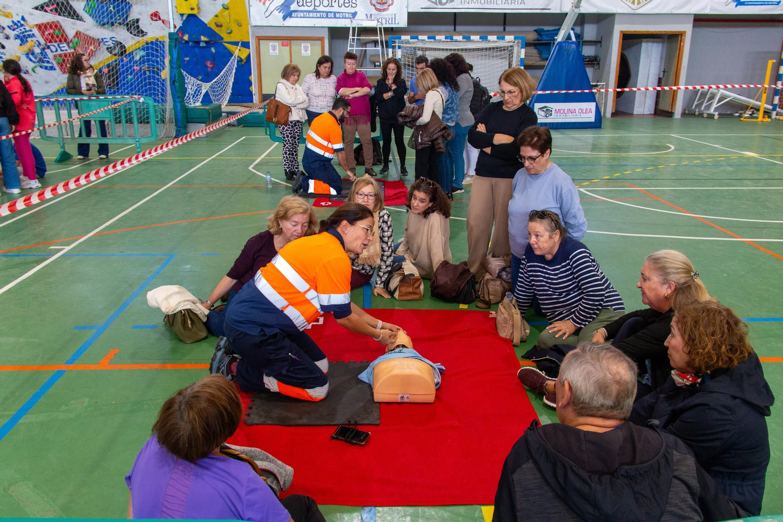 Más de 1.500 escolares reciben técnicas básicas de reanimación cardiopulmonar en Motril