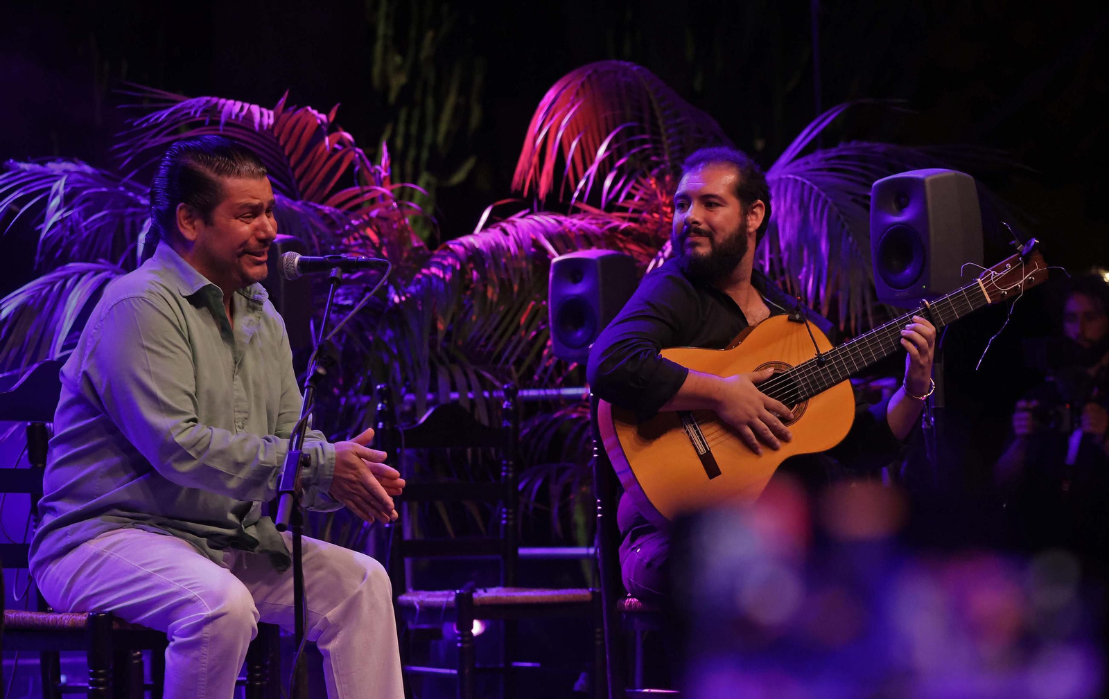 Fotos de la Fiesta por Bulería en el XI Encuentro Internacional de Guitarra Paco de Lucía en Algeciras