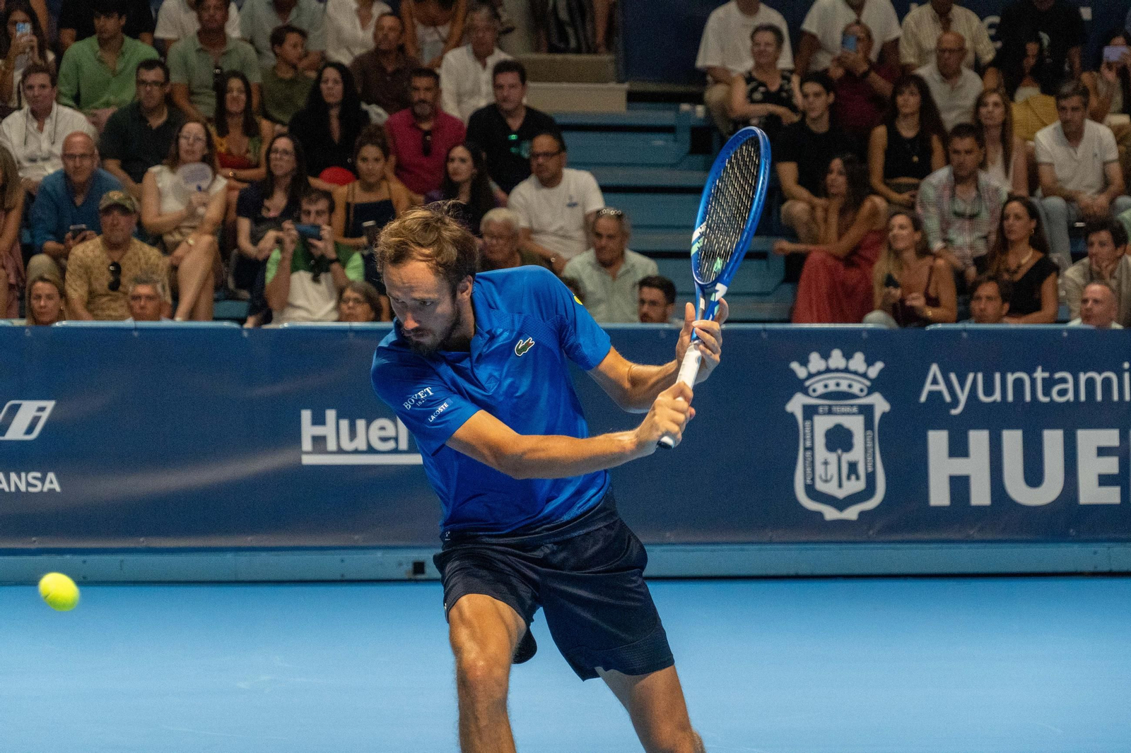 Imágenes de la final masculina de la Copa del Rey de tenis entre Daniil Medvedev y Alejandro Davidovich