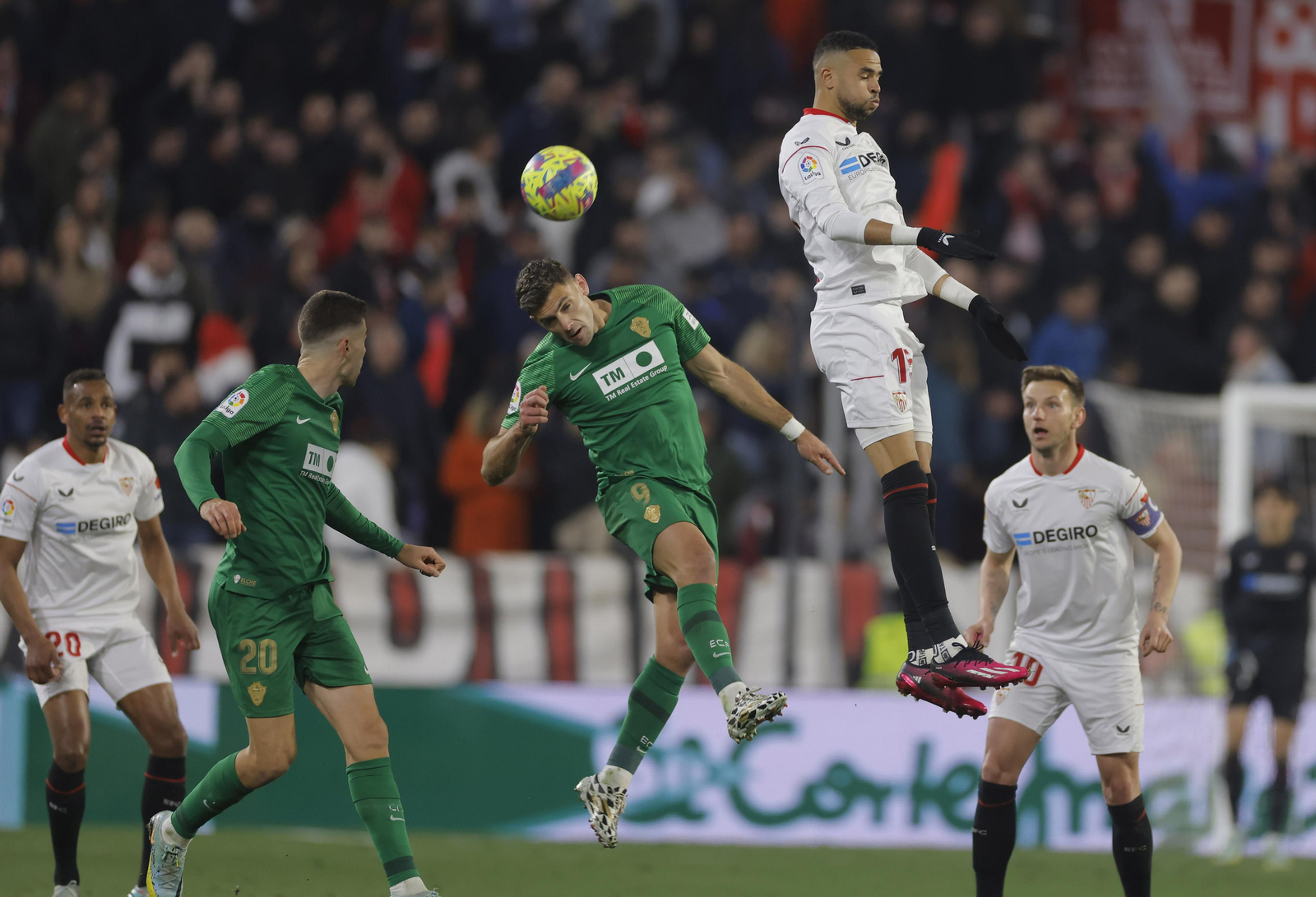 Las imágenes del Sevilla fc-Elche