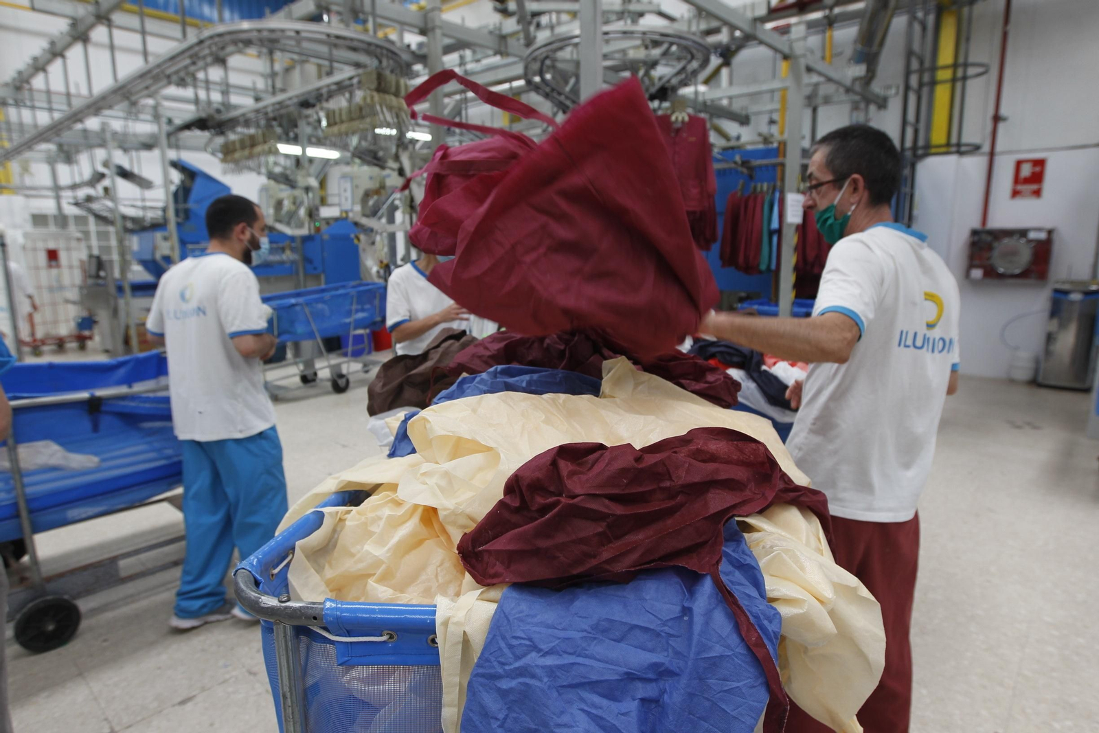 Fotogalería Lavandería de ropa hospitalaria