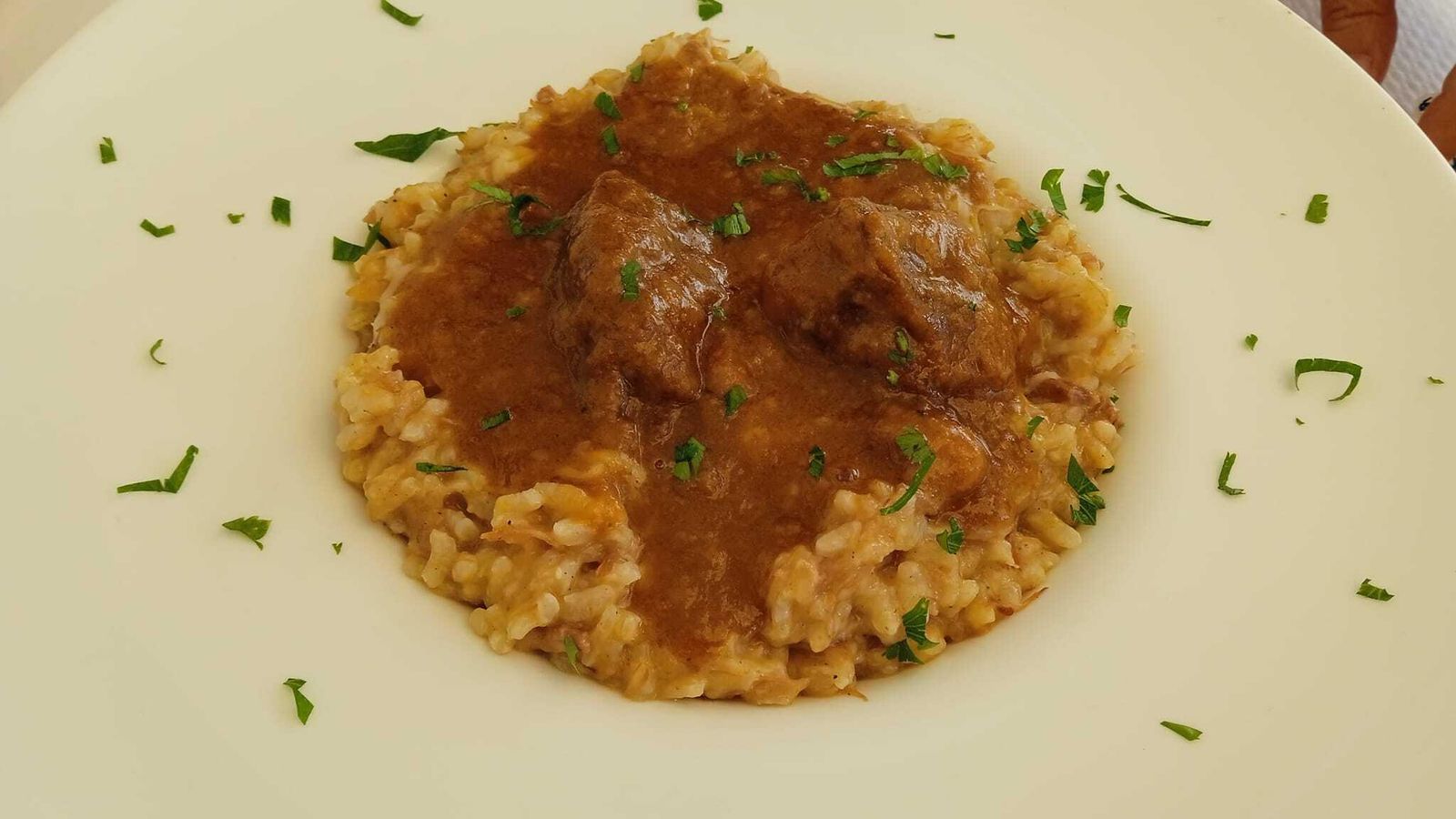 Uno de los platos del Bar Buena Vida