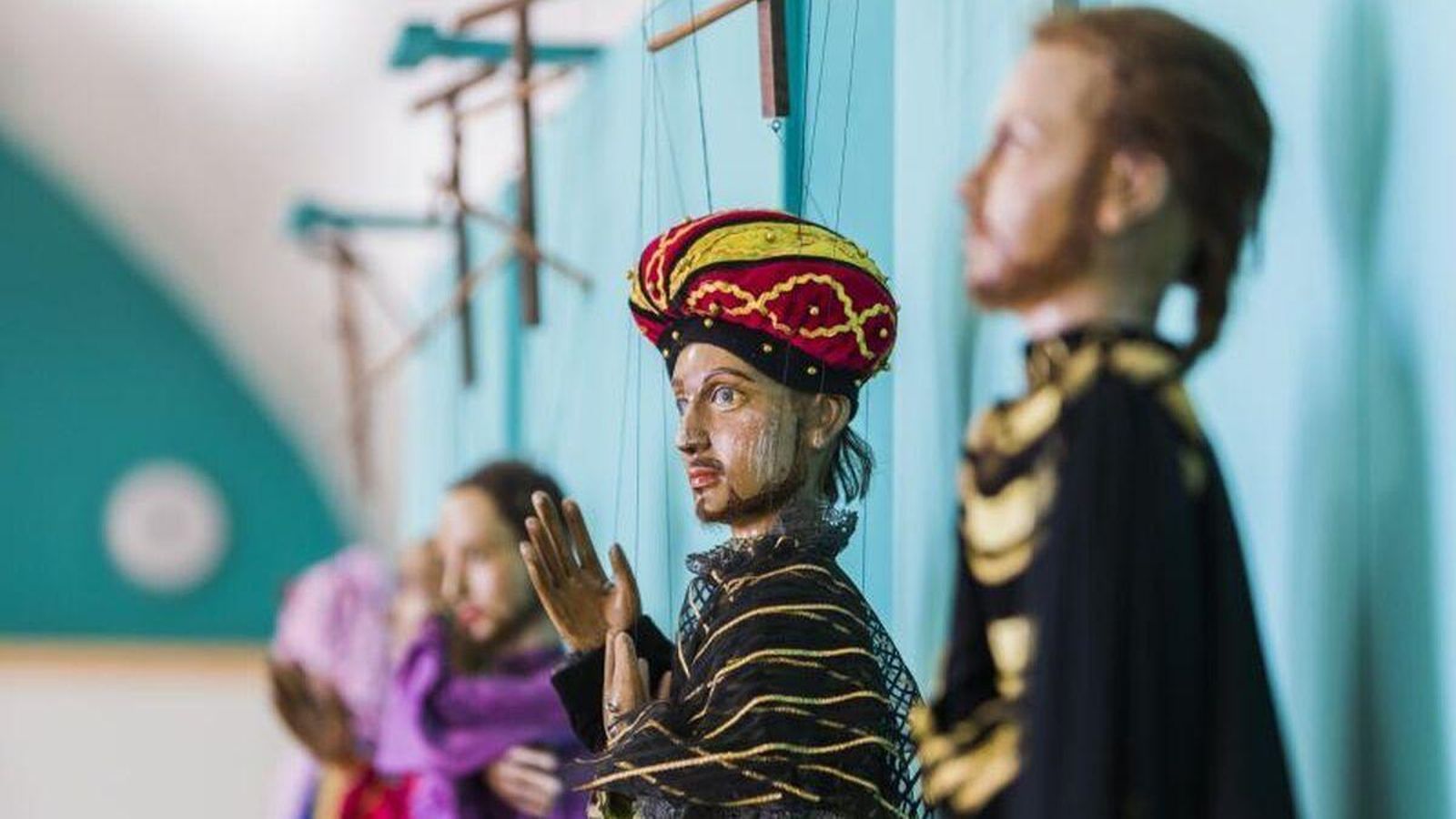 Una de las marionetas del mundo