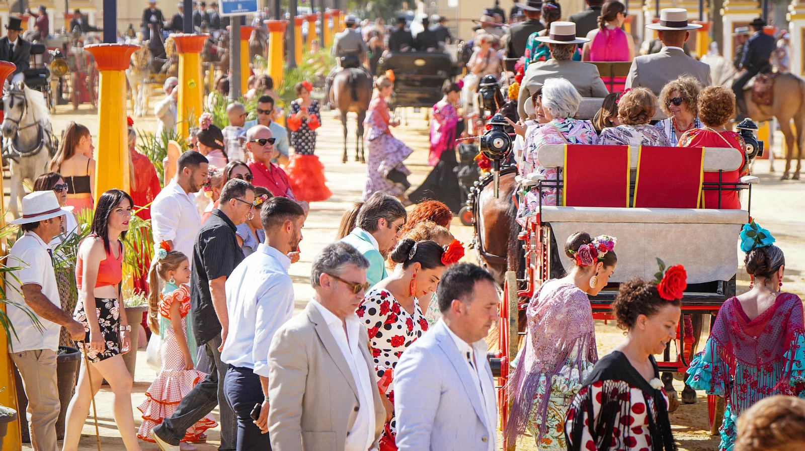 Búscate en las imágenes del miércoles de feria en Jerez