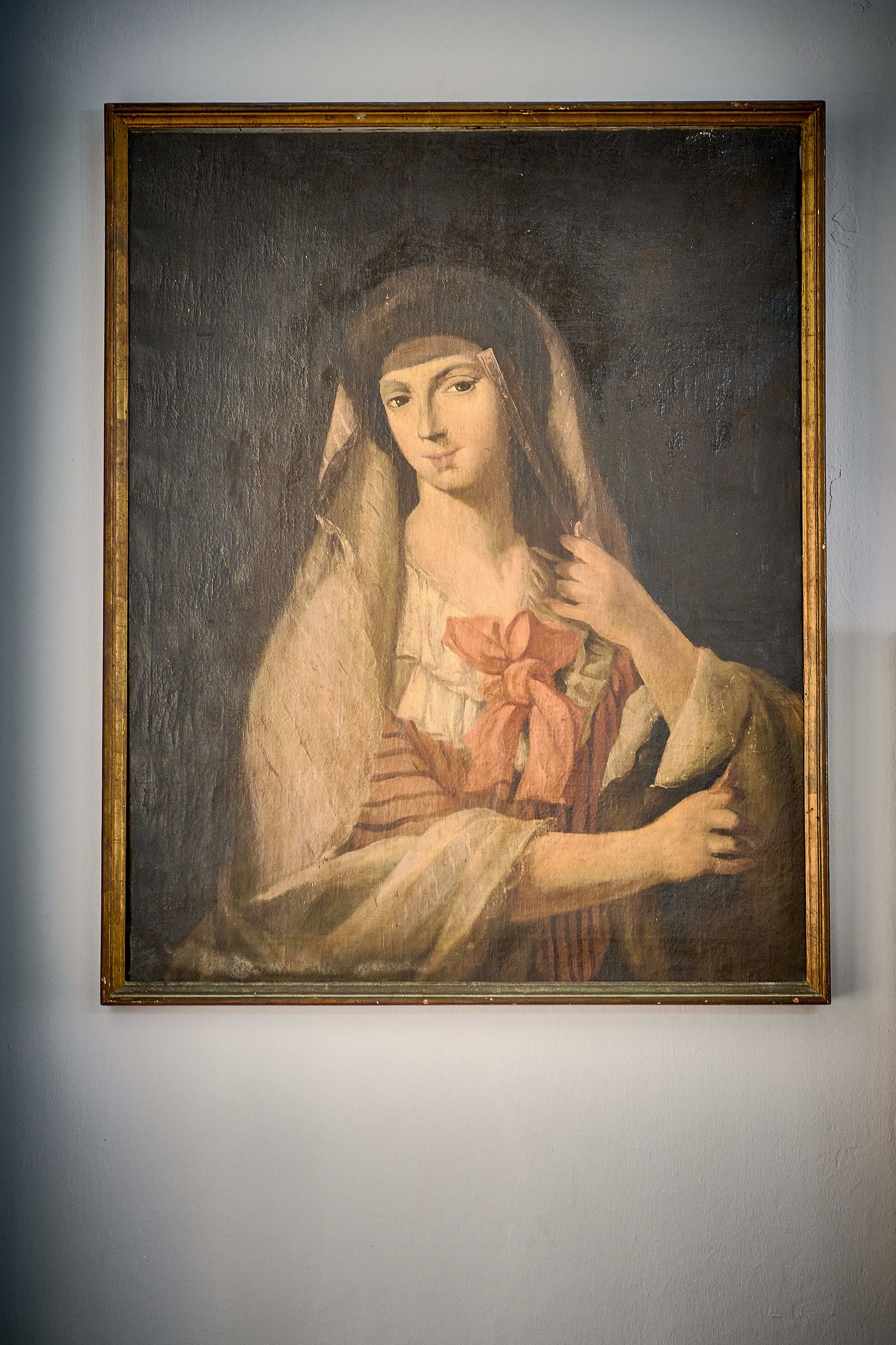 Interior de la finca en Antonio López 7.