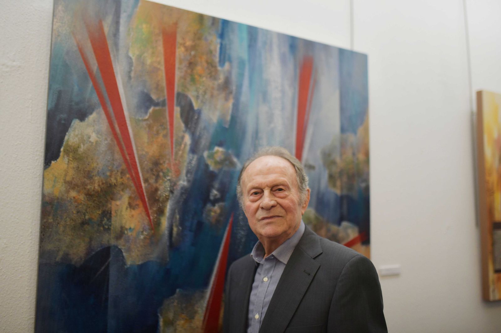 Inauguración de la exposición de Antonio Bujalance.