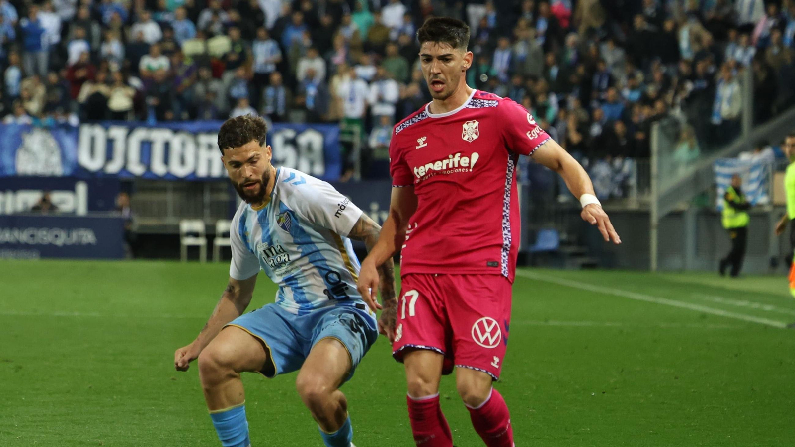 El Málaga CF-CD Tenerife, en fotos