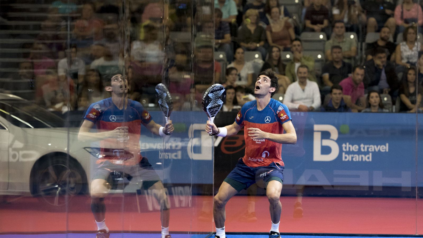 El Palacio de Deportes disfrutó de los mejores palistas con el World Pádel Tour.