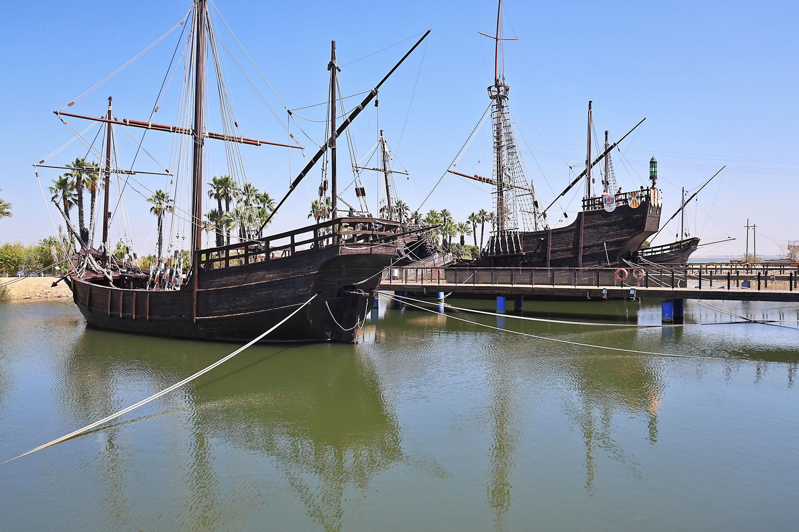 Muelle de las Carabelas, visita obligatoria para el Turismo en Huelva