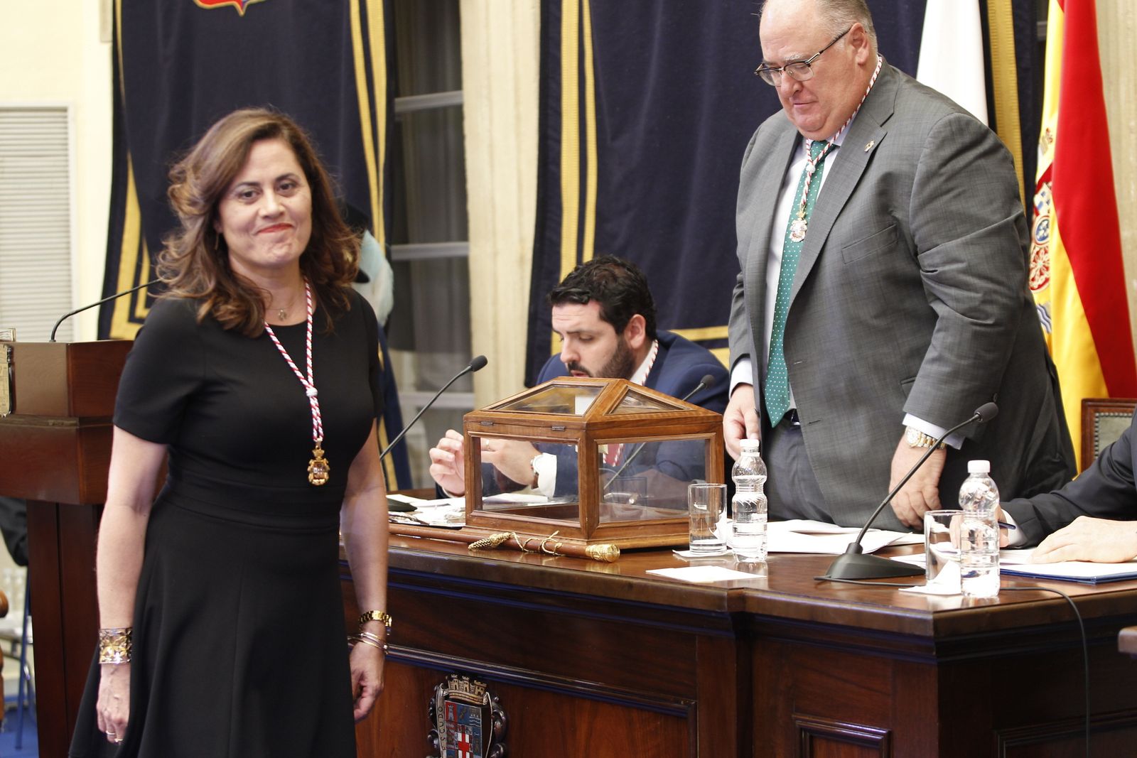 Pleno investidura Presidente Diputación de Almería. Javier Aureliano García