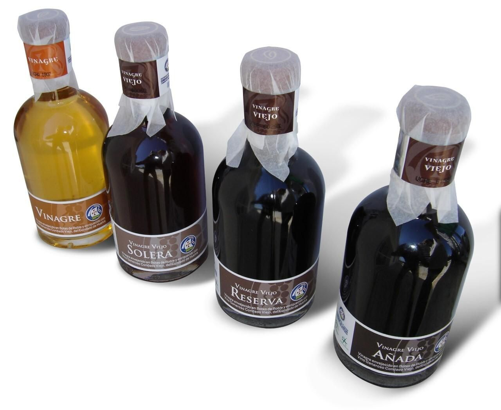 Los vinagres del Condado onubense destacan por su calidad.