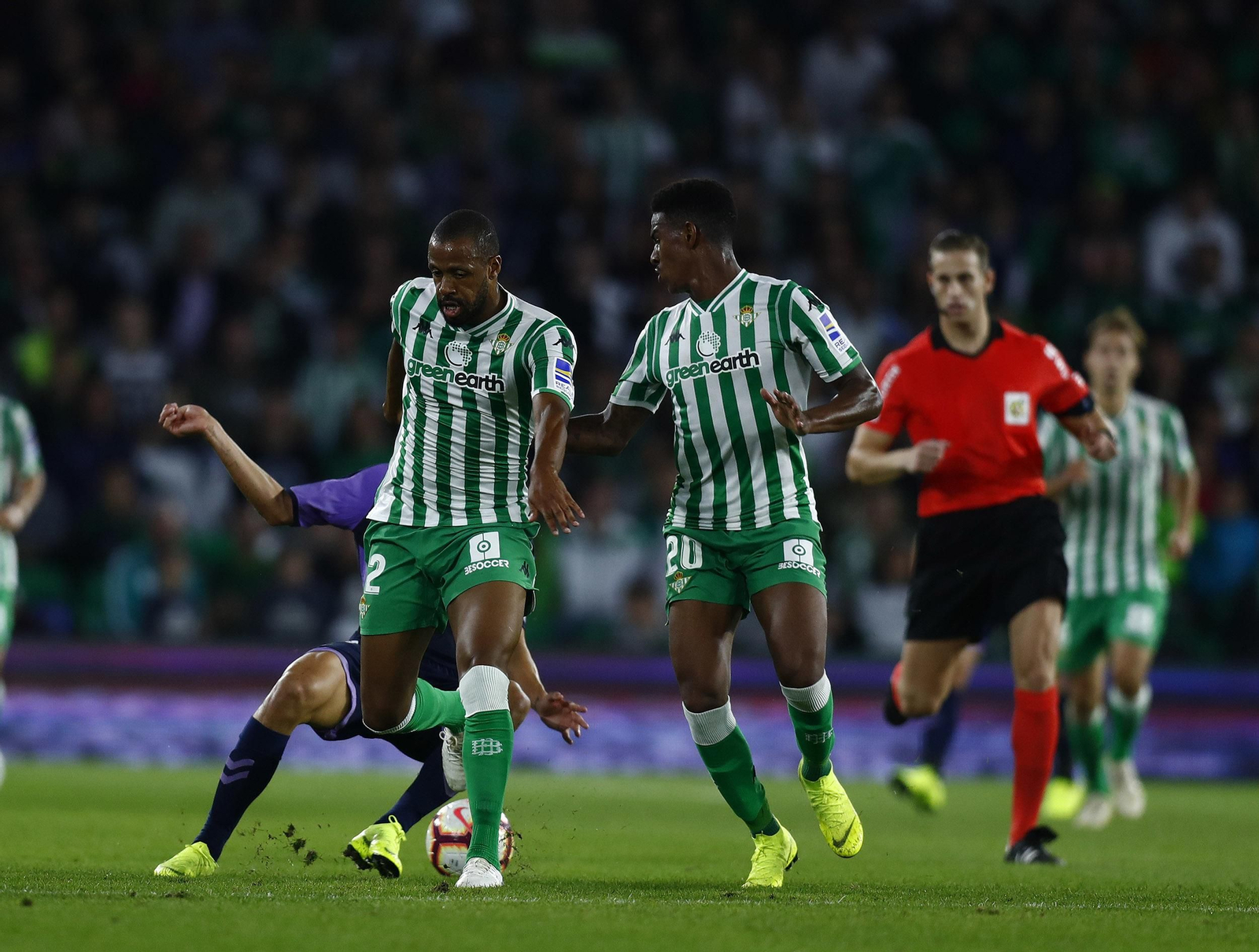 Las imágenes del Betis-Valladolid