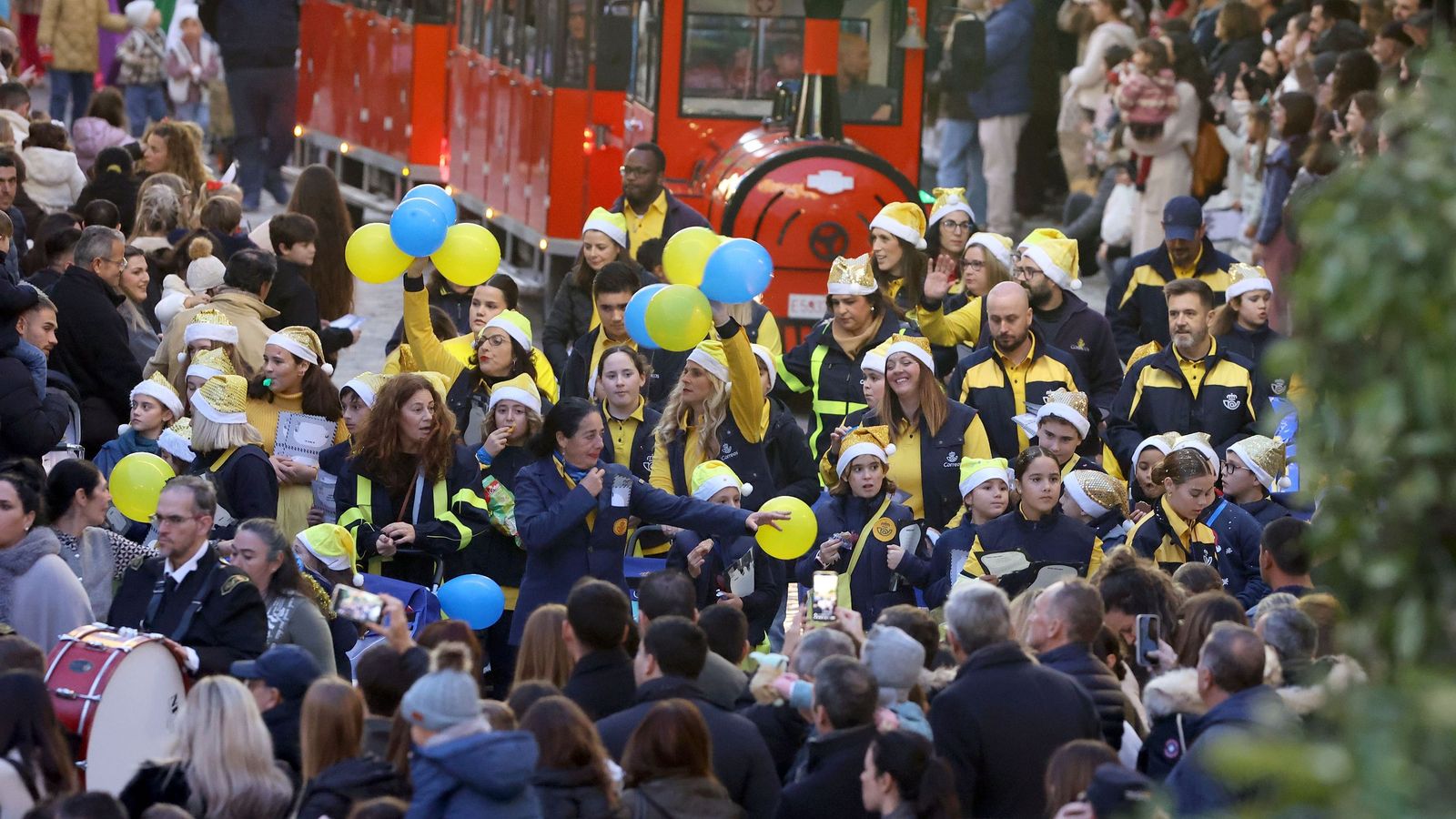 Imágenes de la cabalgata del Cartero Real de Jerez