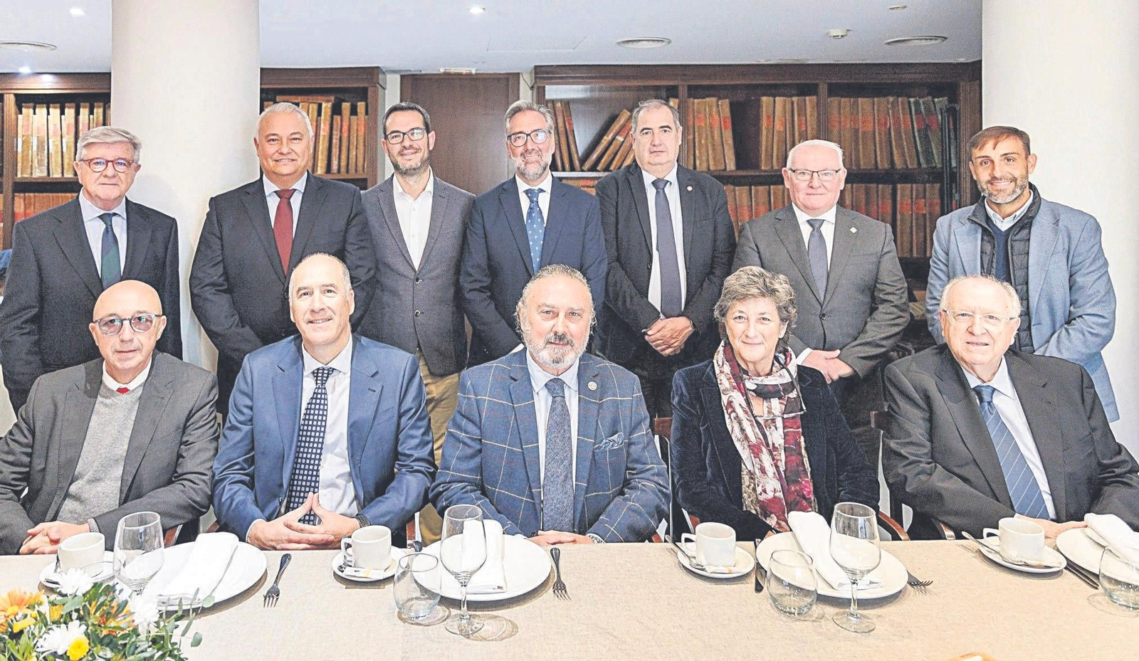 Una imagen de los participantes en esta mesa redonda.