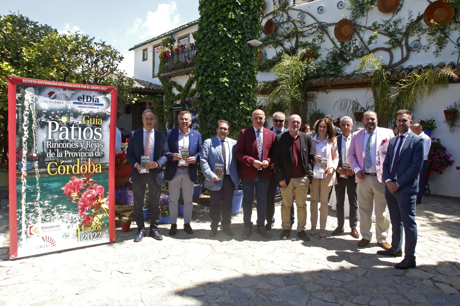 La presentación de la I Guía de Patios de la Provincia, en imágenes
