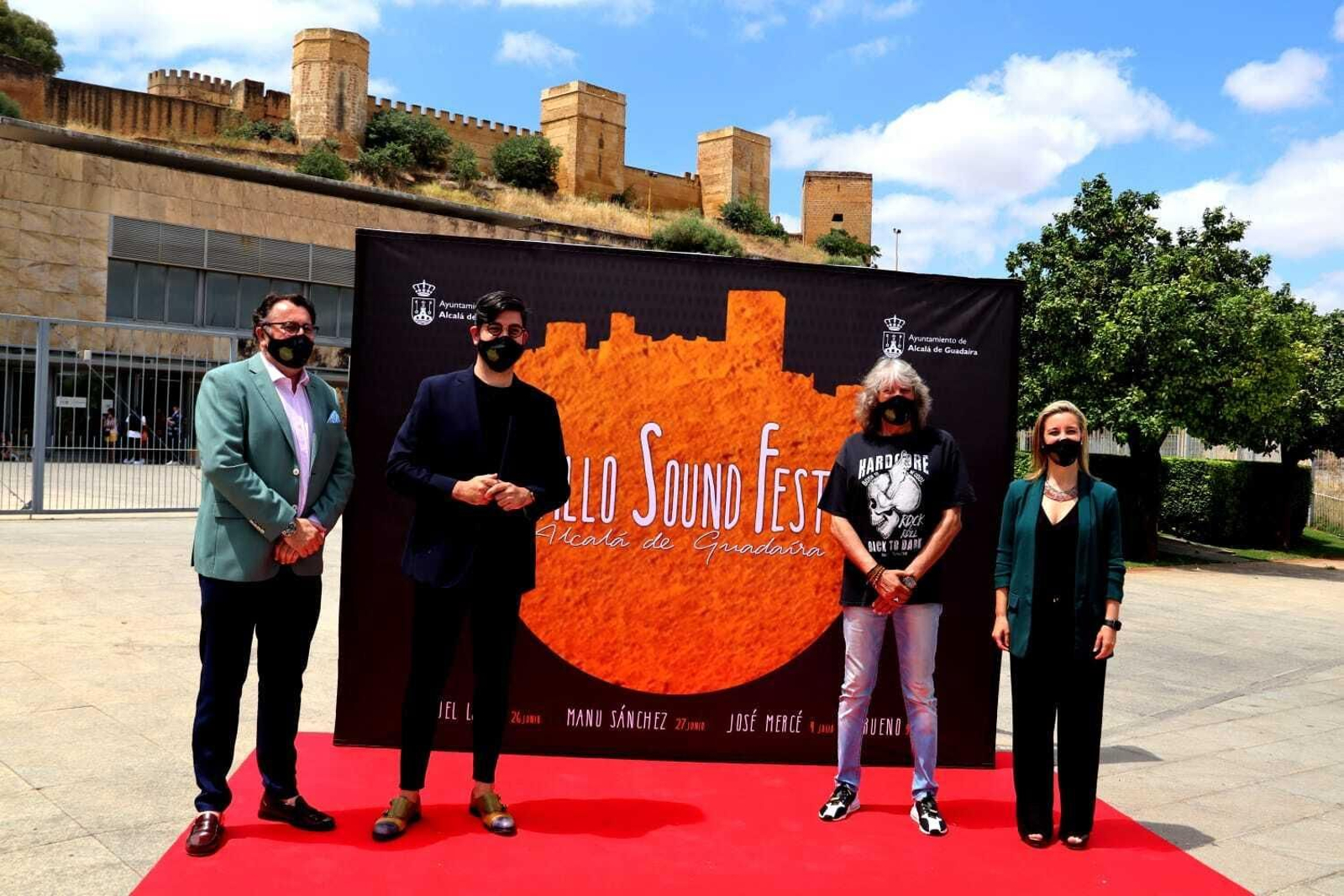 Presentación del Castillo Sound Festival, en Alcalá de Guadaíra.