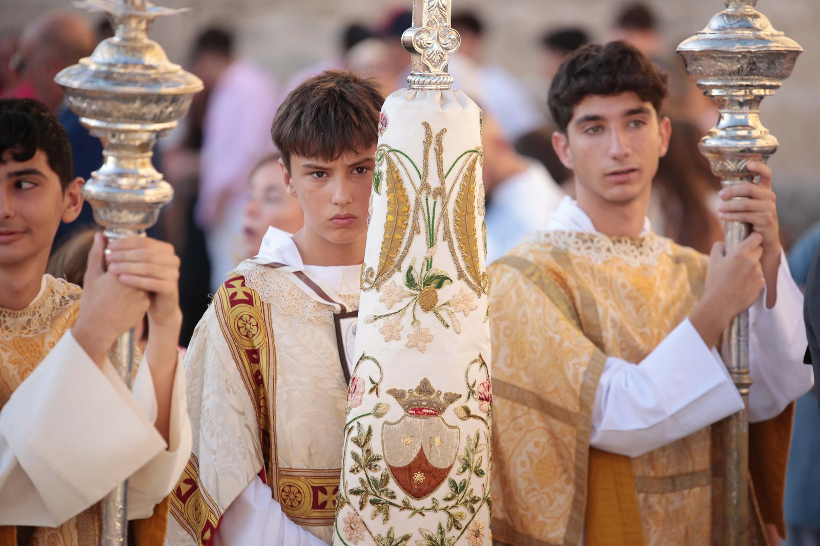 Procesión de la Virgen del Carmen por las calles de Jerez