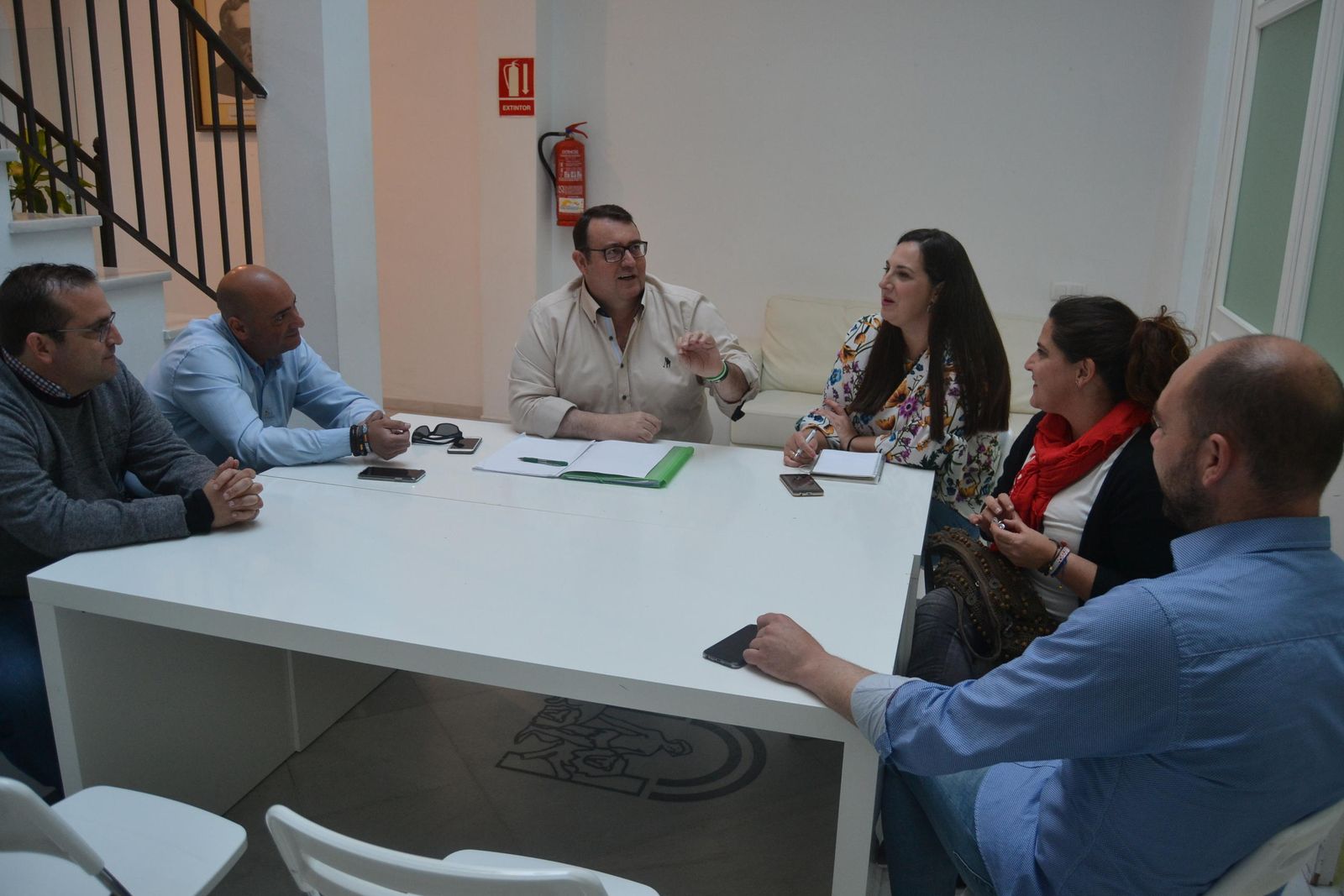Encuentro de Andalucía x Sí con empresarios de La Isla.