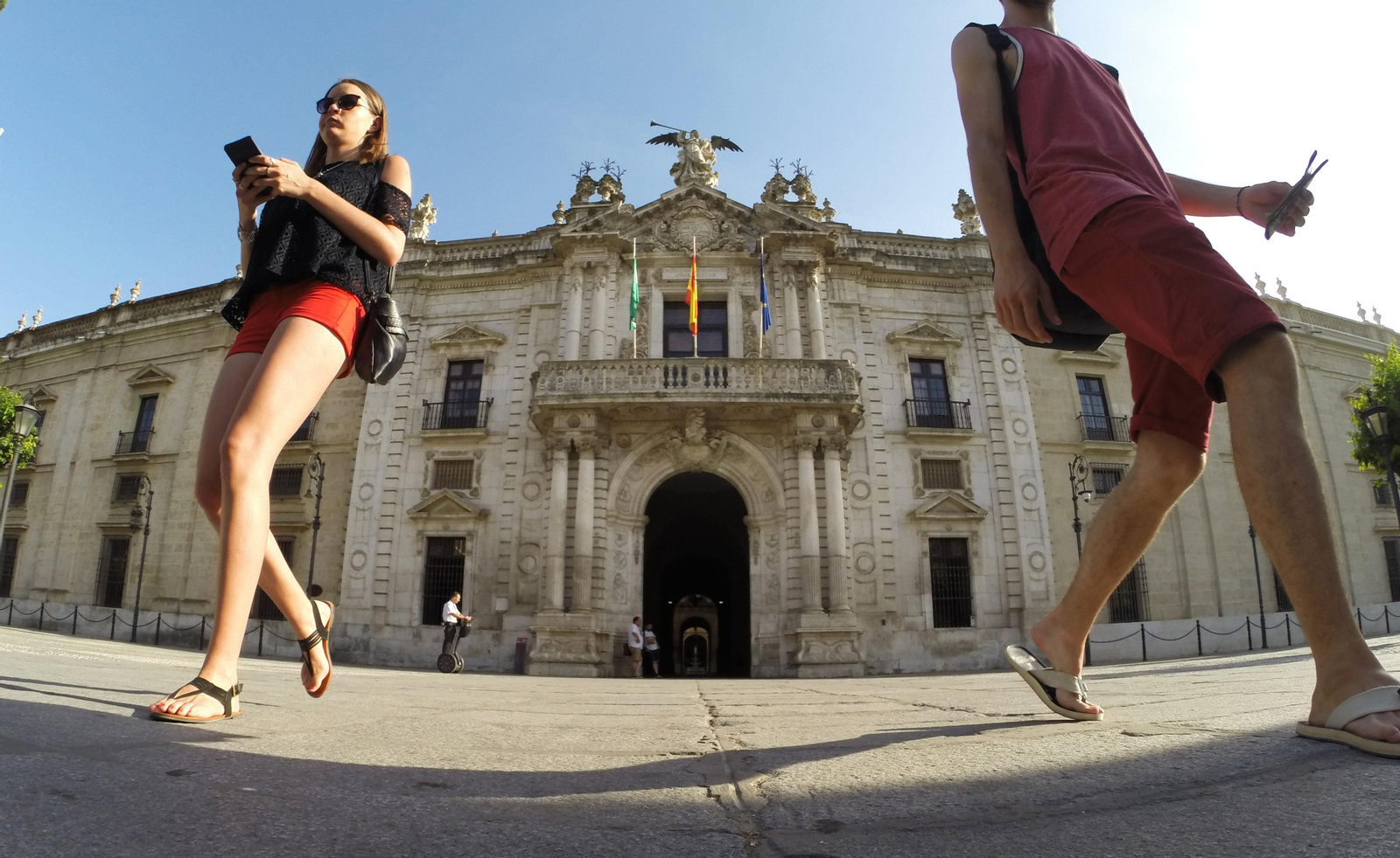 Antigua Fábrica de Tabacos, sede académica de la US
