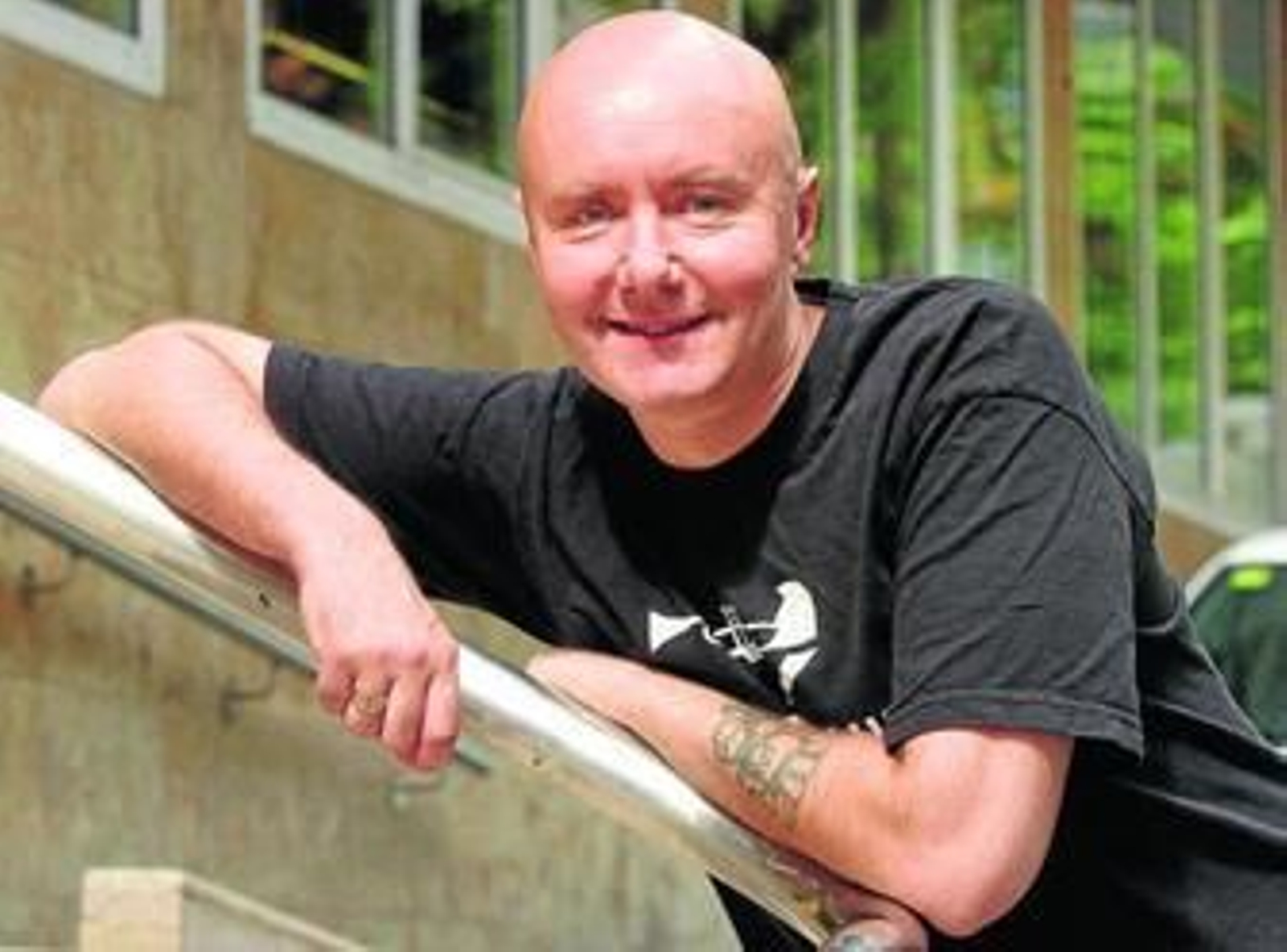 El escocés Irvine Welsh (Leith, Edimburgo, 1958) en una de sus últimas visitas a España.