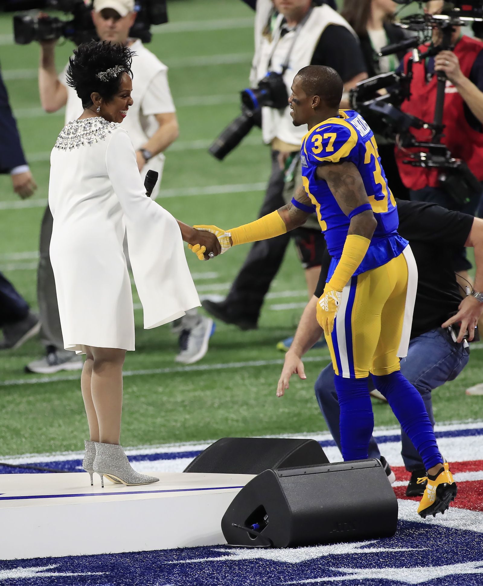 Las imágenes de la final de la Super Bowl