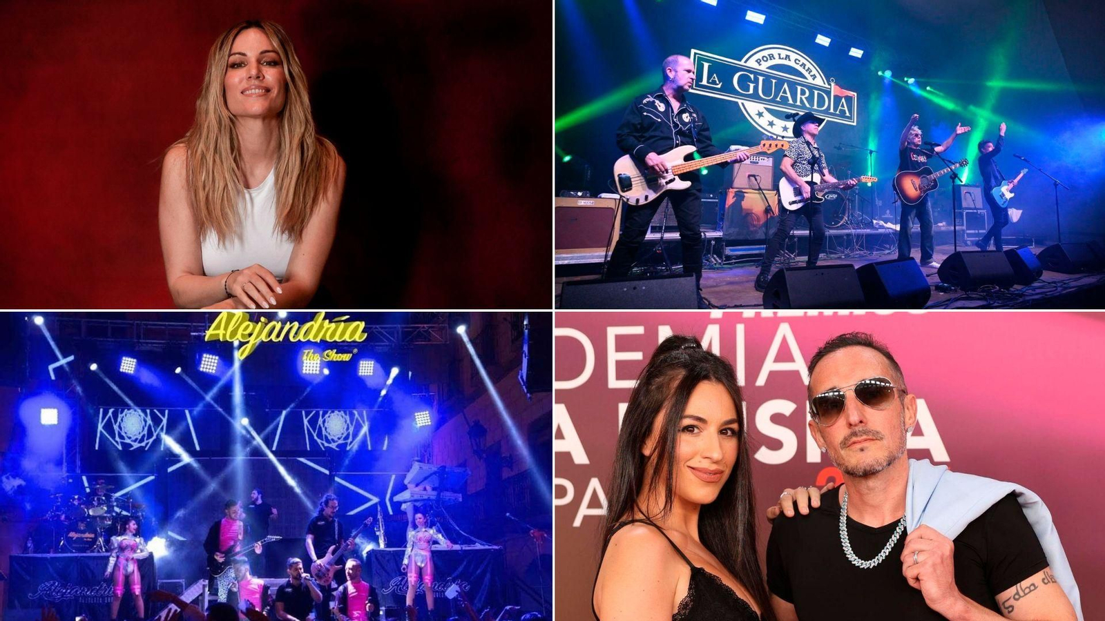Edurne, La Guardia, Orquesta Alejandría y María Artes junto a Maki.