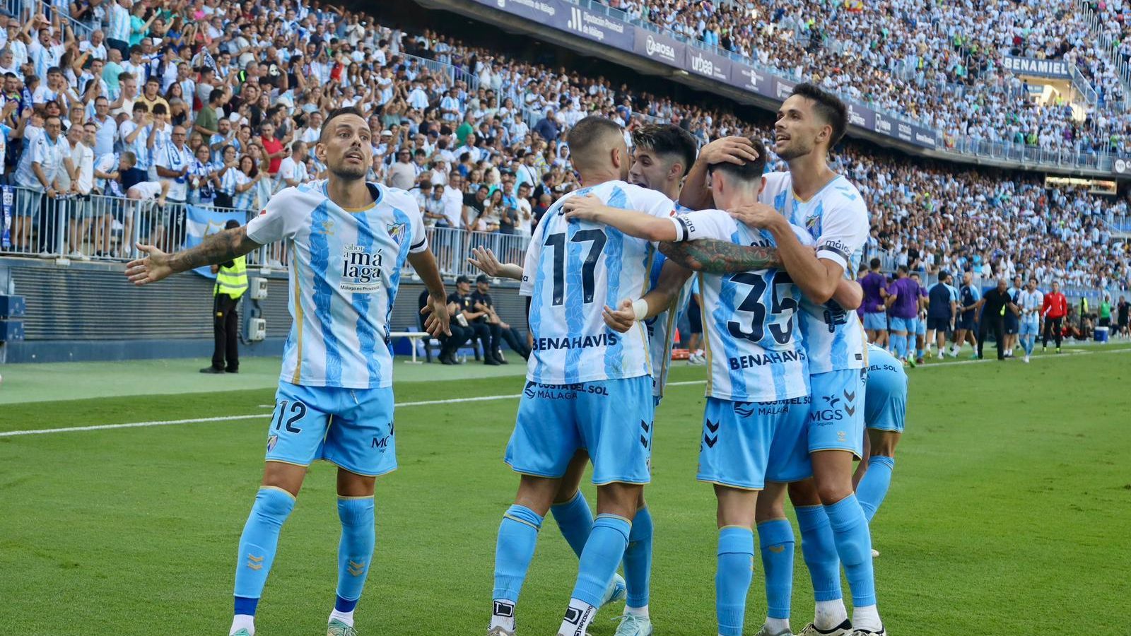 Las fotos del Málaga CF - SD Huesca