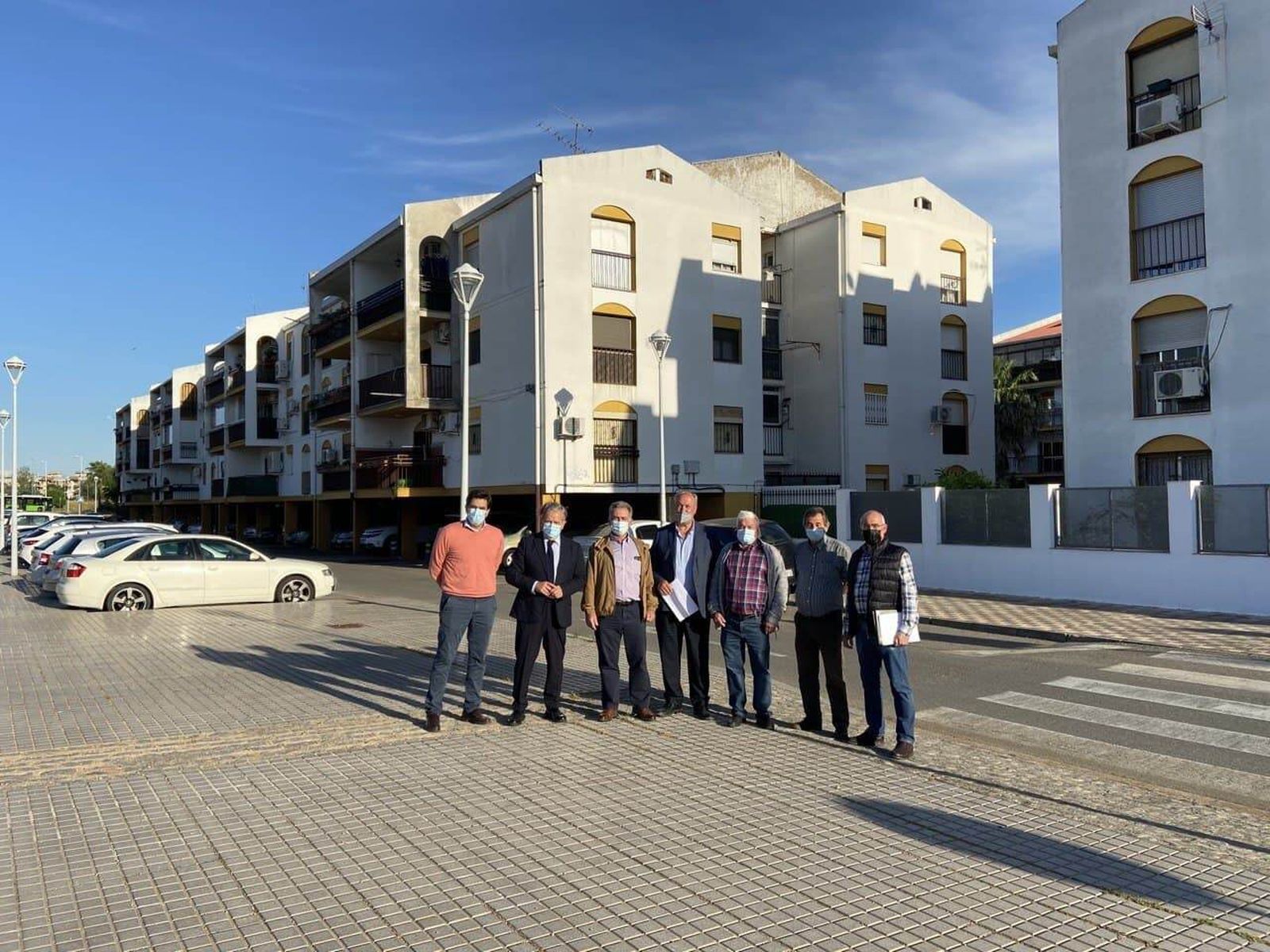 Encuentro con los vecinos.