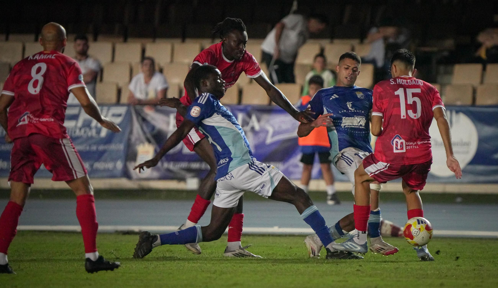 Imágenes del partido del Xerez CD - Minera