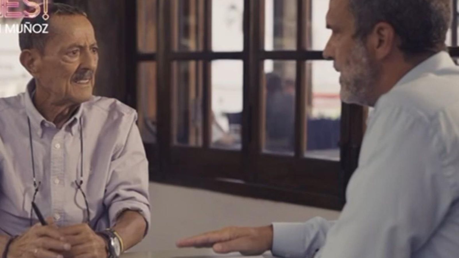 Julián Muñoz declara de forma vehemente a Santi Acosta en 'De viernes'