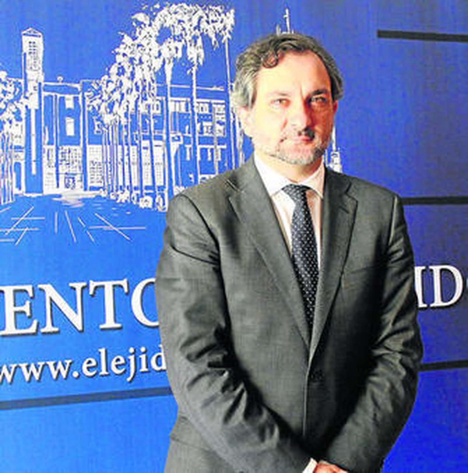 Ángel Escobar, concejal de Obras Públicas.