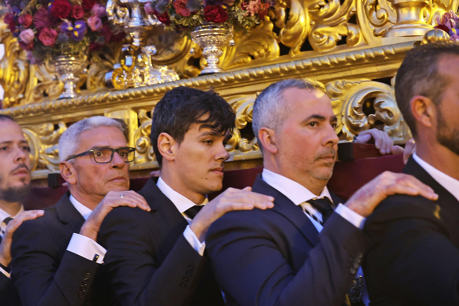Imágenes del Vía Crucis del Consejo de Cofradías y Hermandades de Huelva
