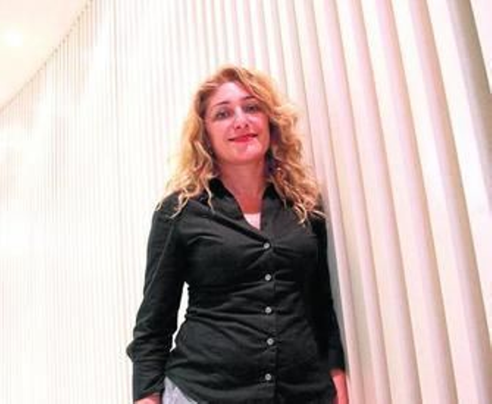 Lourdes Moreno, en las instalaciones del Museo Carmen Thyssen-Bornemisza.