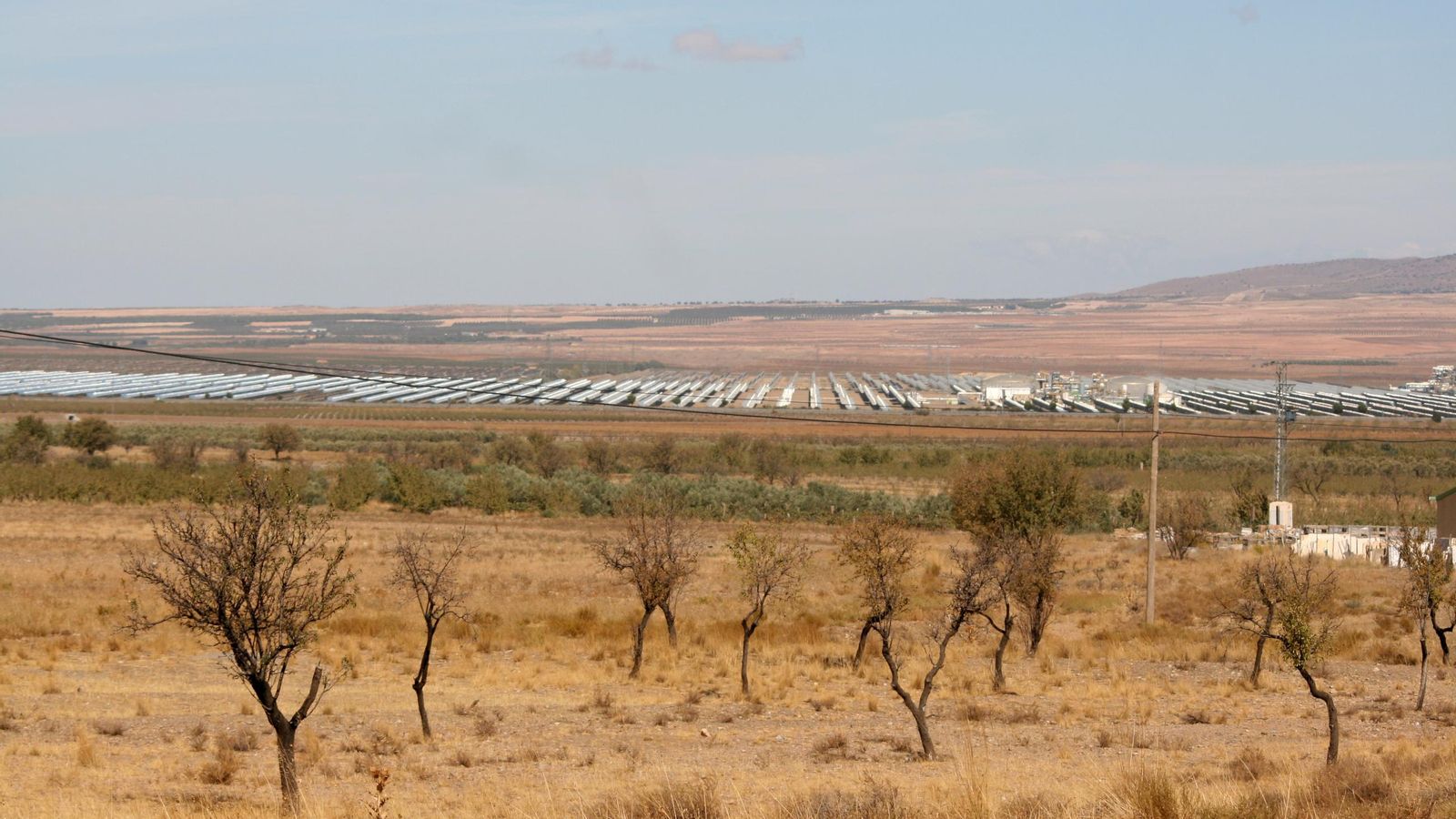 Planta fotovoltaica Andasol en el Marquesado