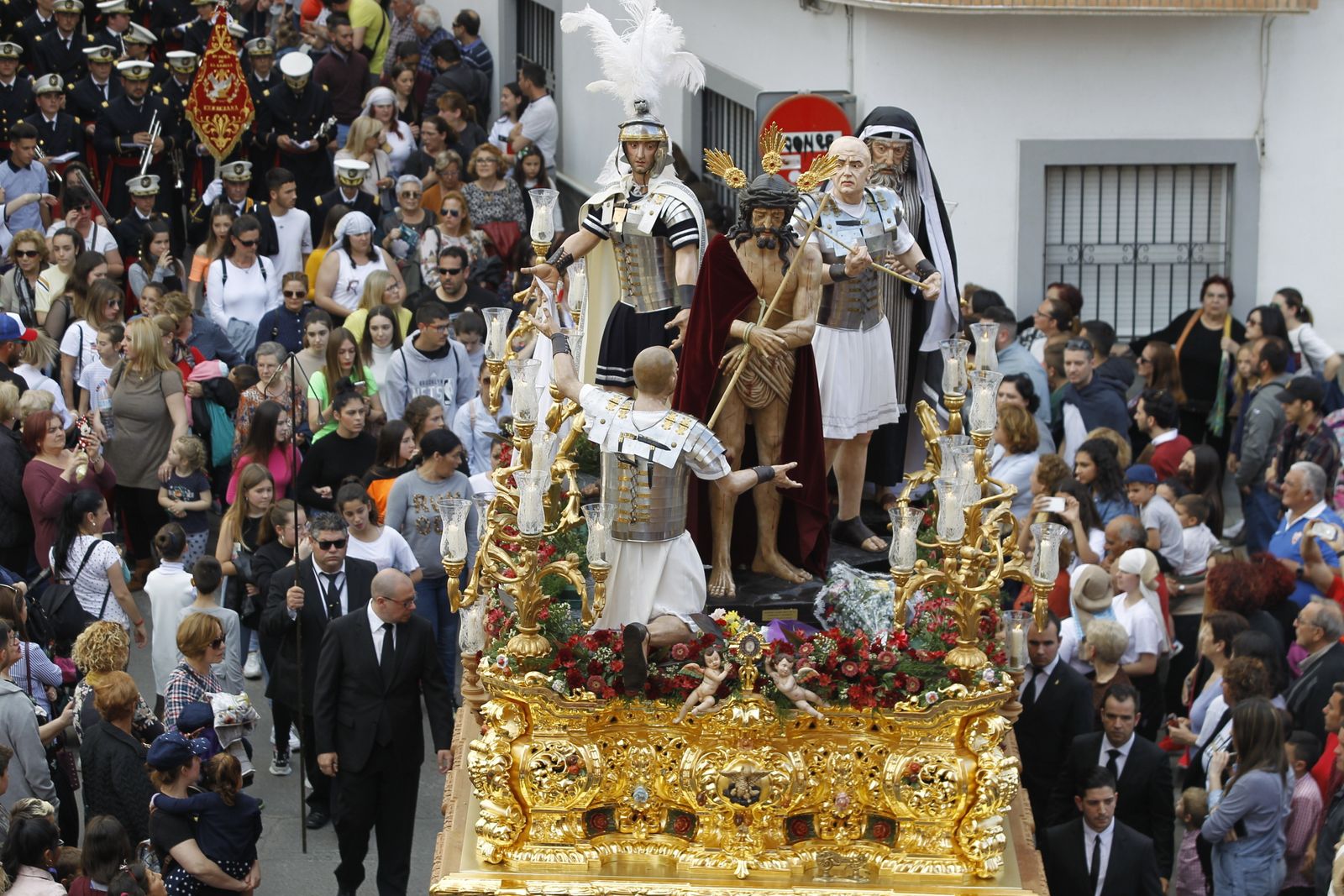 Imágenes de la Procesión de Coronación. Barrio de Los Molinos. Semana Santa Almería 2019