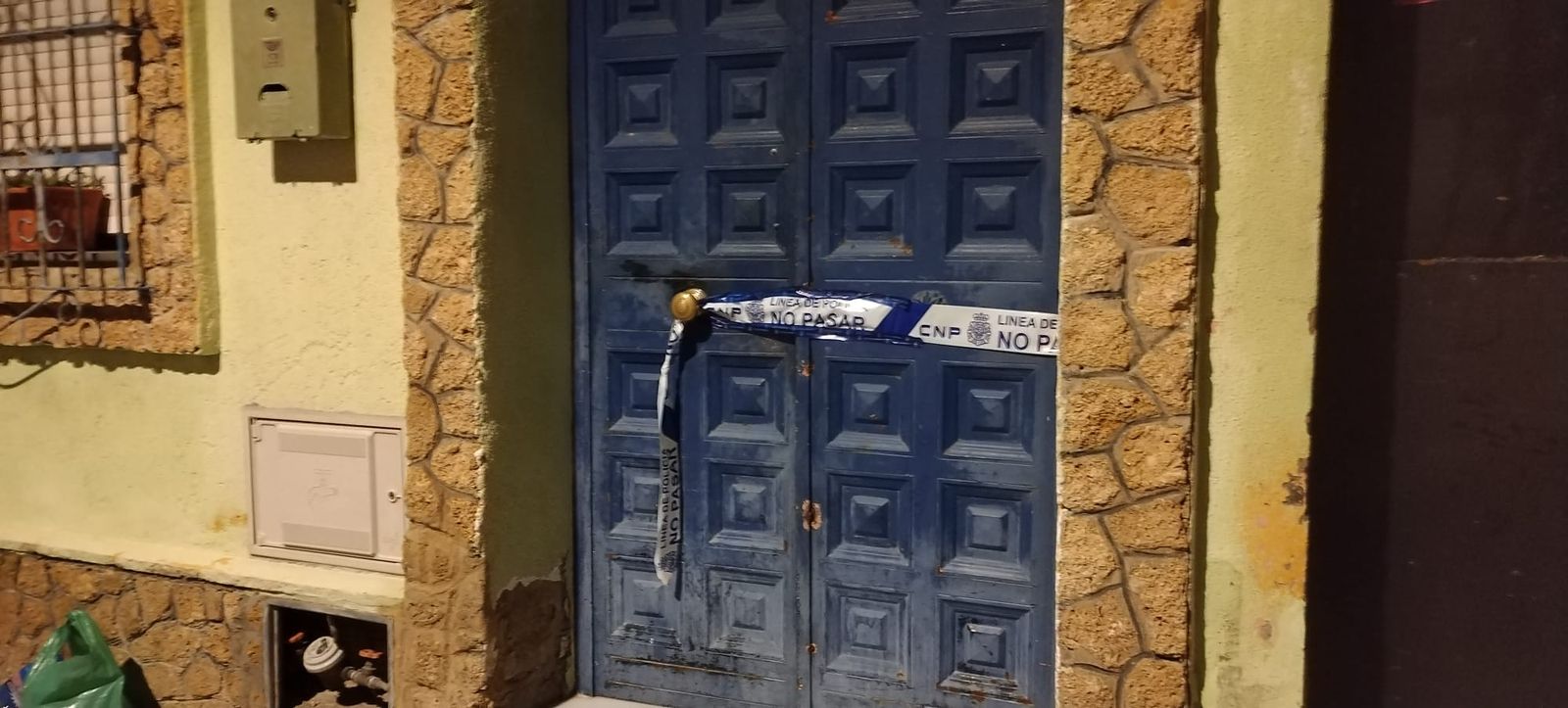 Inmueble del número 14 de la calle Sucre donde ha tenido lugar el suceso.