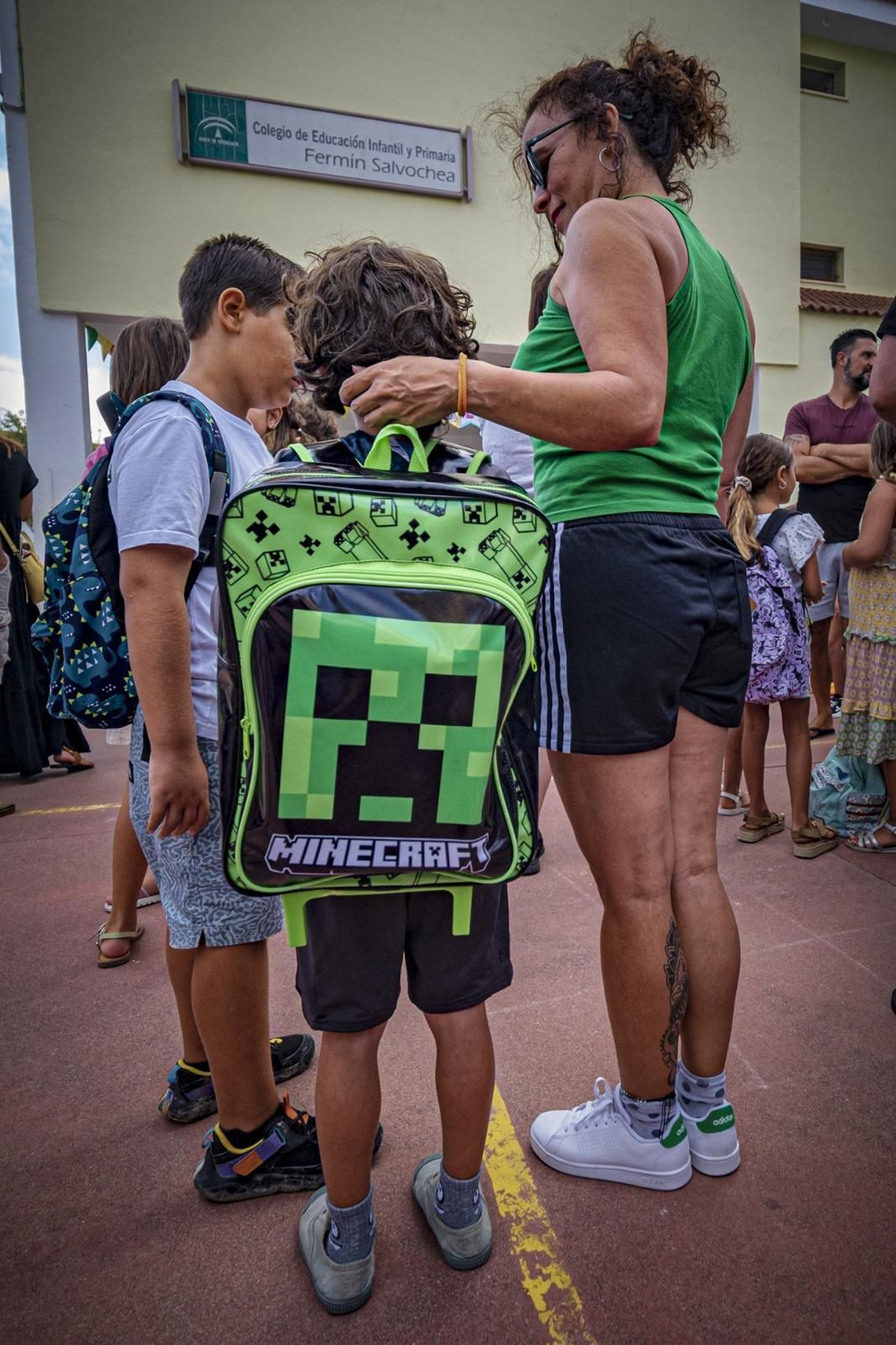 Los niños vuelven al cole en el CEIP Fermín Salvochea de Cádiz para el curso 2024-2025 Los niños vuelven al cole en el CEIP Fermín Salvochea de Cádiz para el curso 2024-2025