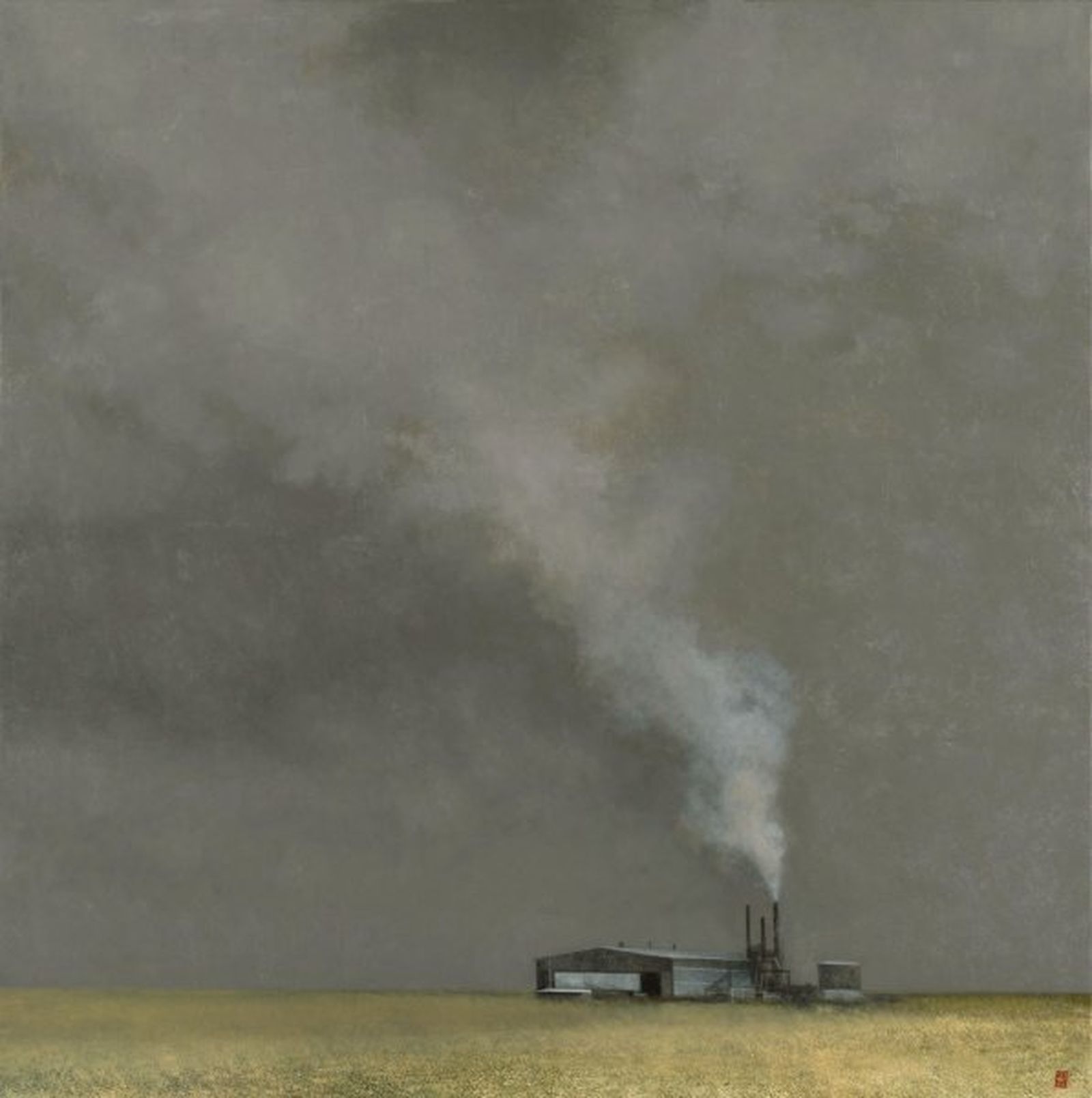 Detalle de ‘Fábrica de nubes’, de María Escalona.