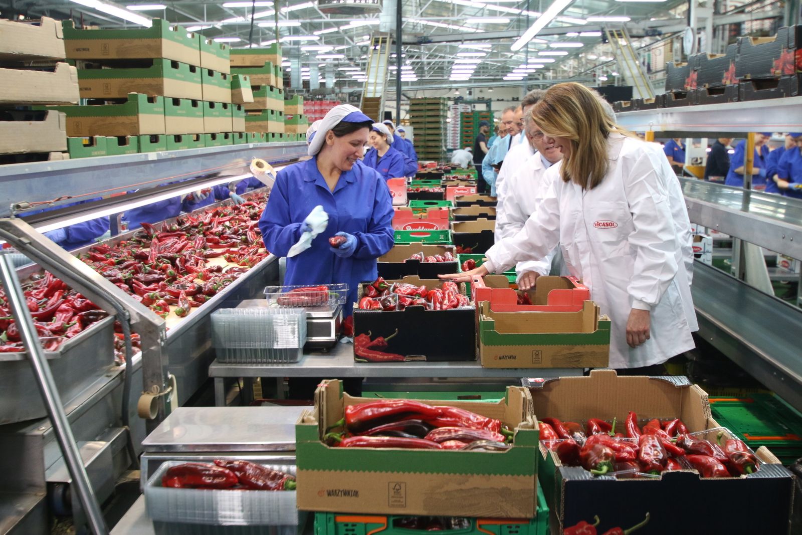 Las imágenes de la visita de Susana Díaz a Almería