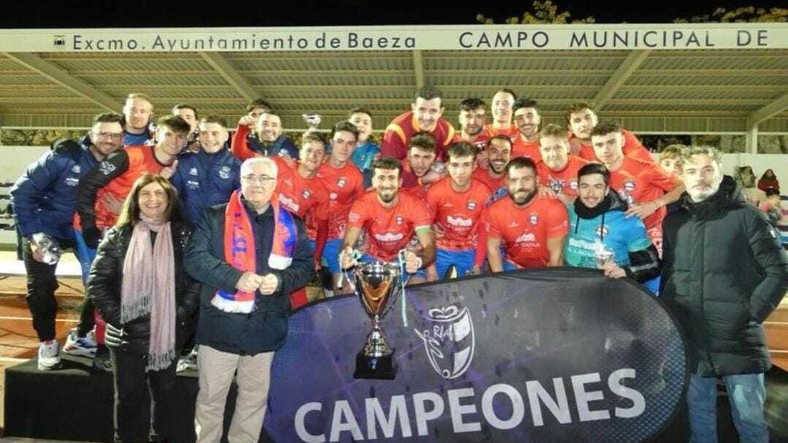 La fase provincial de la Copa de Andalucía, reciente título baezano bajo el mandato de Pepe Cañero.