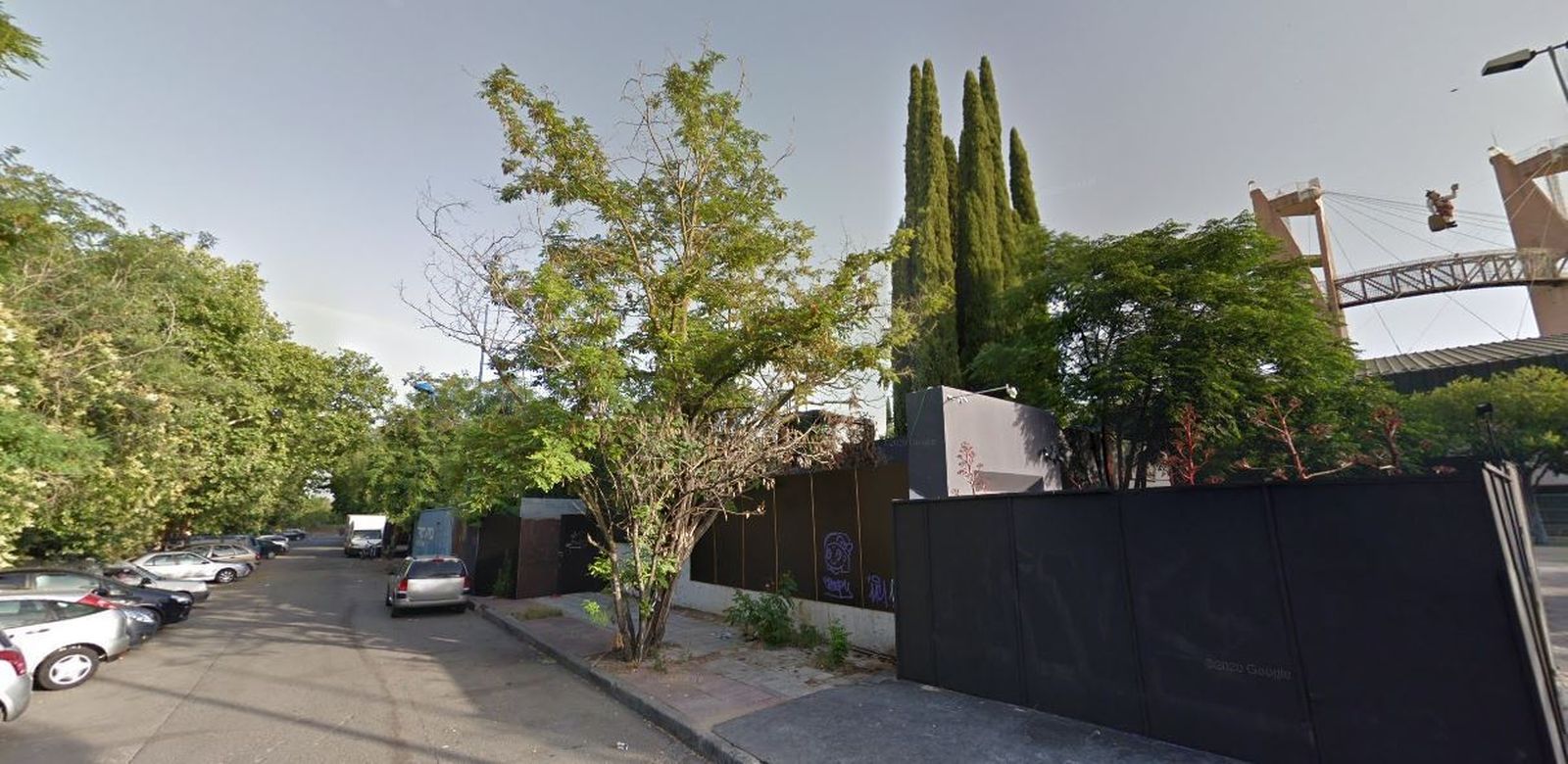 Los hechos ocurrieron en esta zona de la Cartuja.