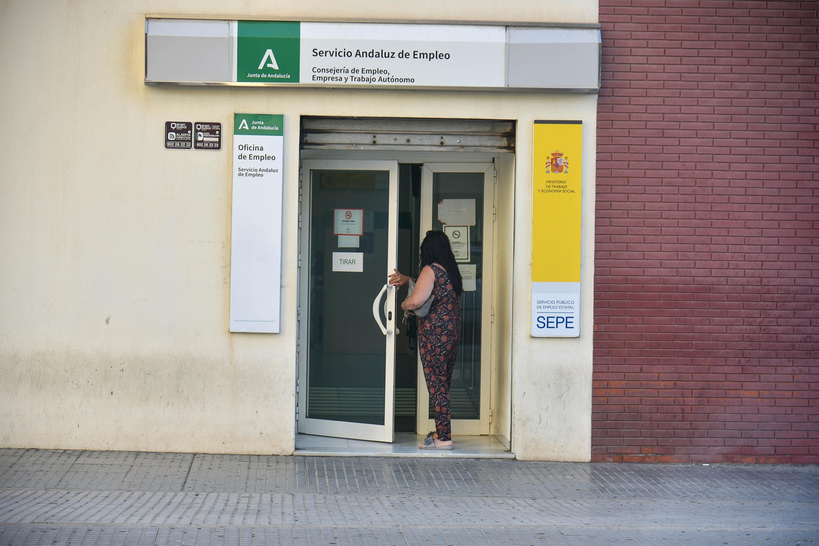 Una oficina del SAE.