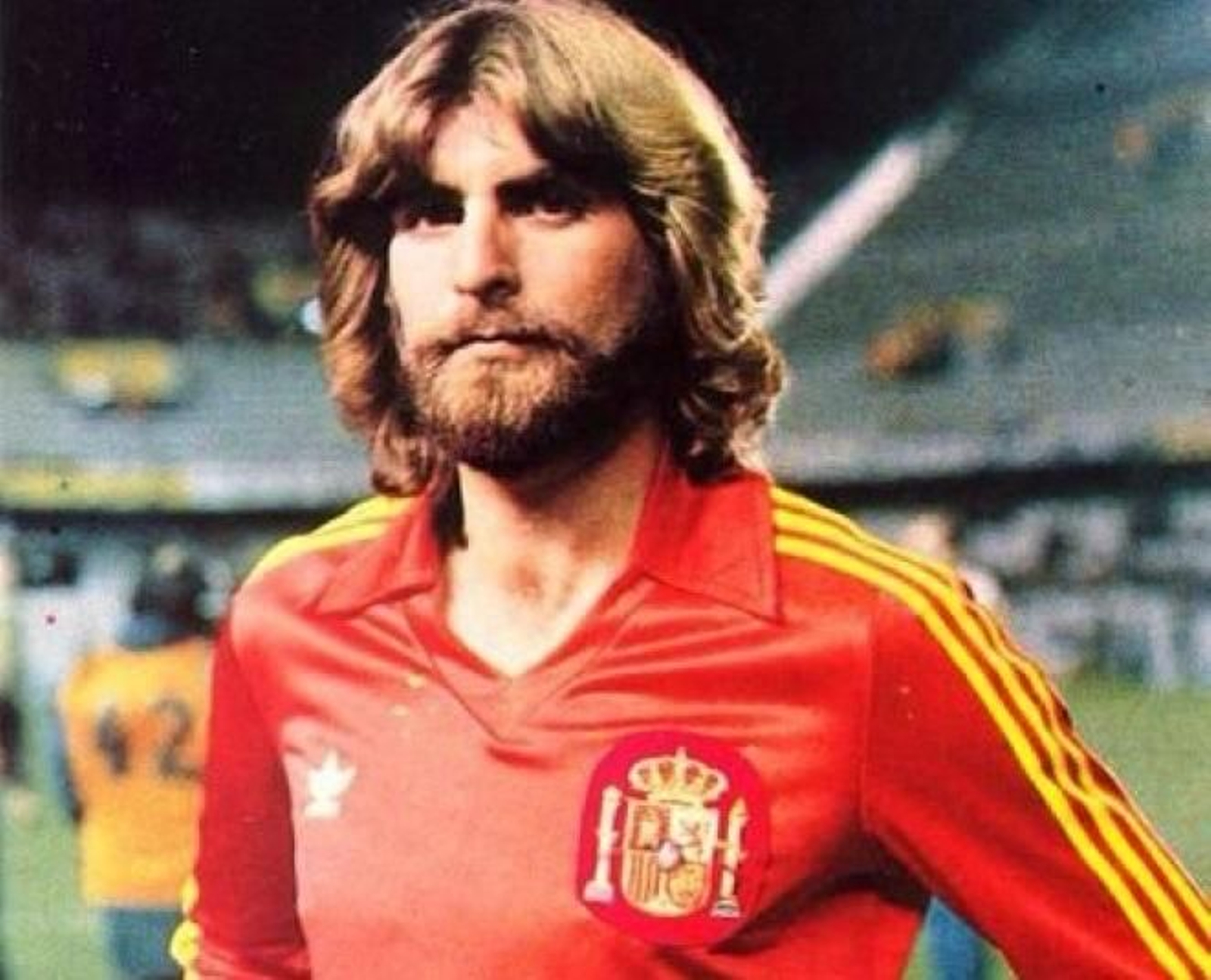 Juan José, en La Rosaleda el día de su estreno con la selección.