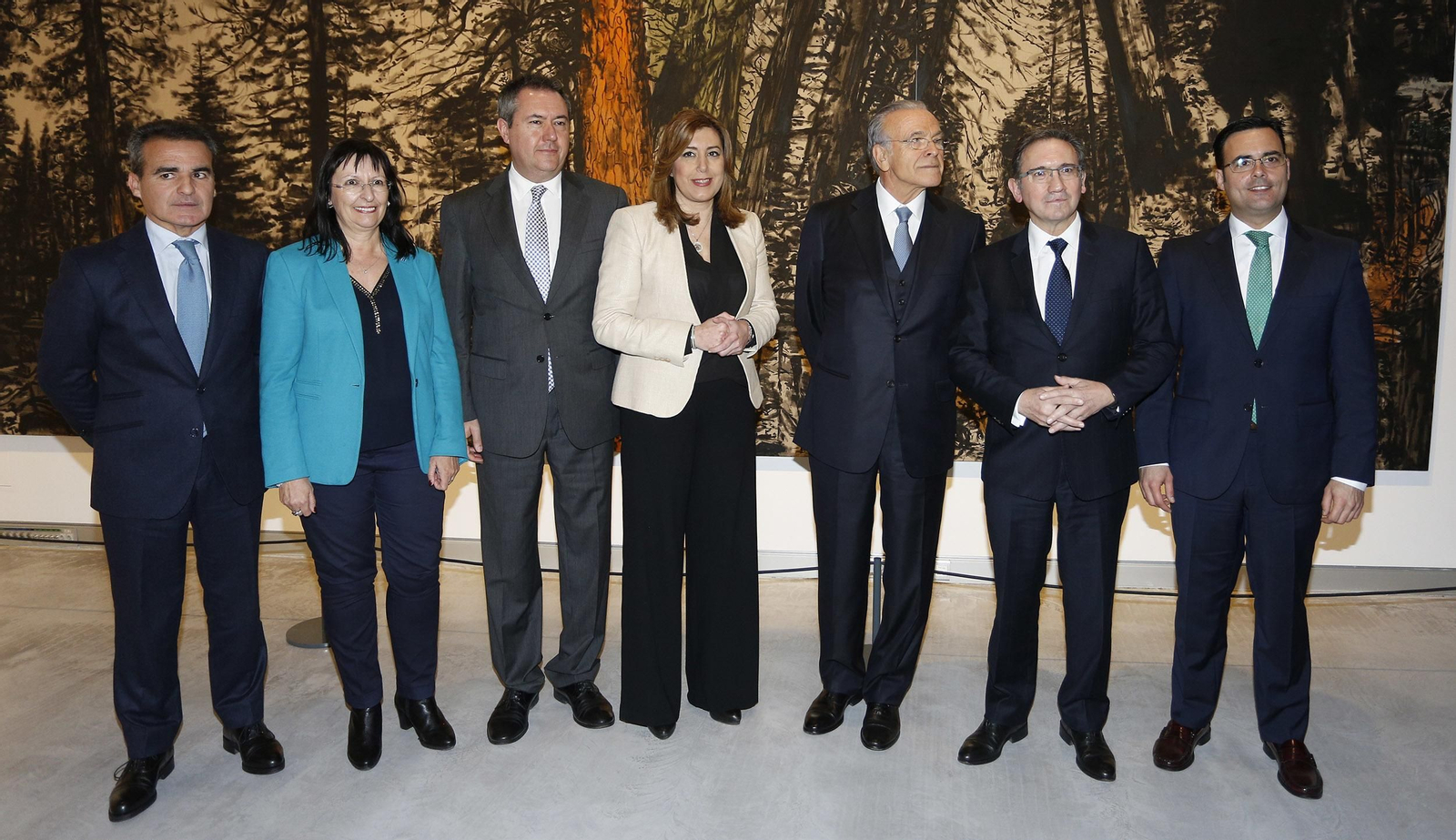 La inauguración del Caixafórum Sevilla