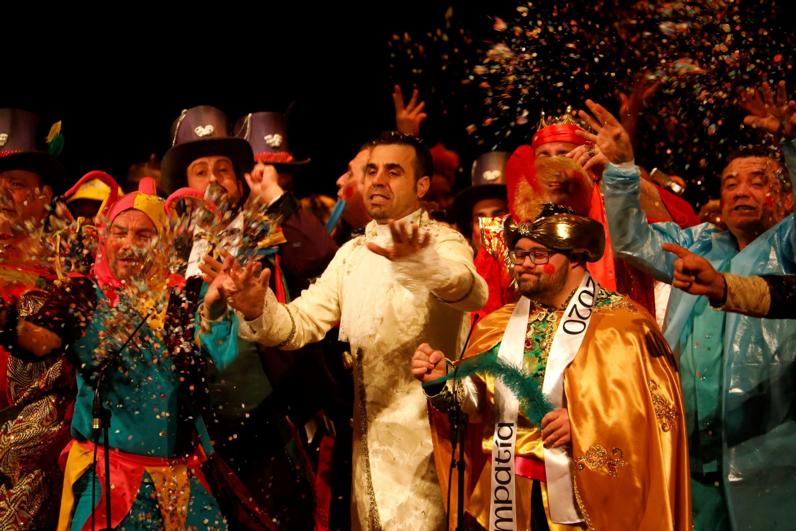 Las mejores imágenes del pregón del Carnaval en el Gran Teatro de Córdoba Las mejores imágenes del pregón del Carnaval en el Gran Teatro de Córdoba