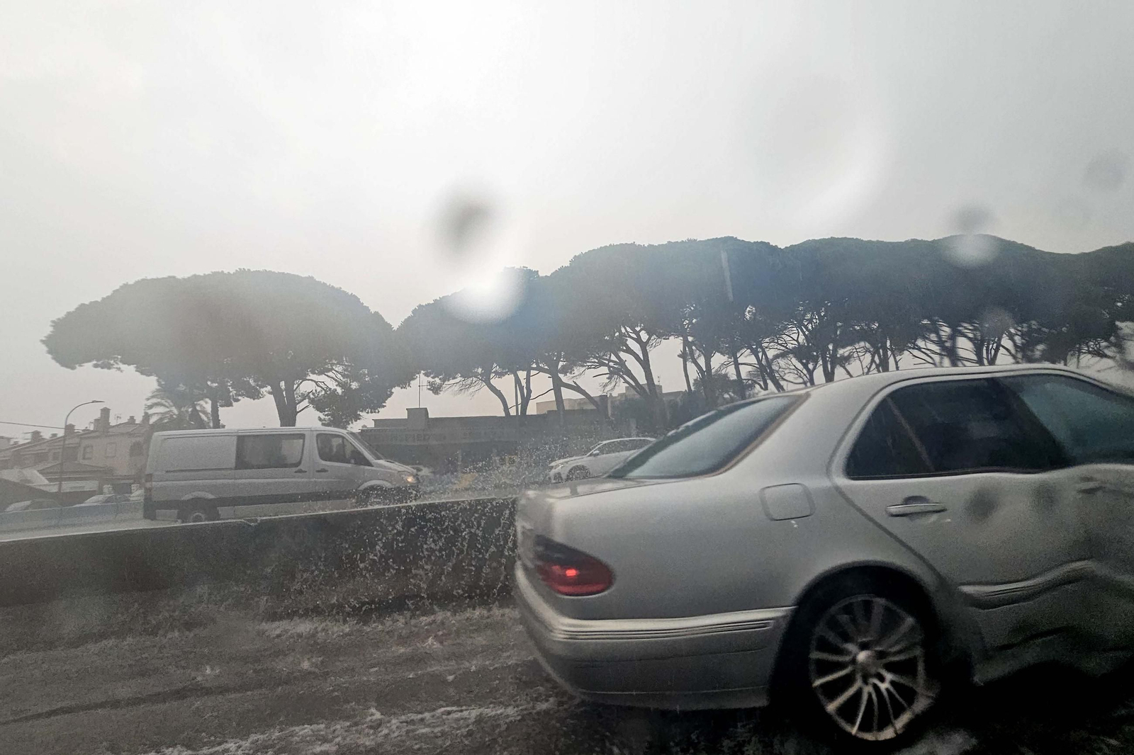 Las fotos del temporal de lluvia en el Campo de Gibraltar